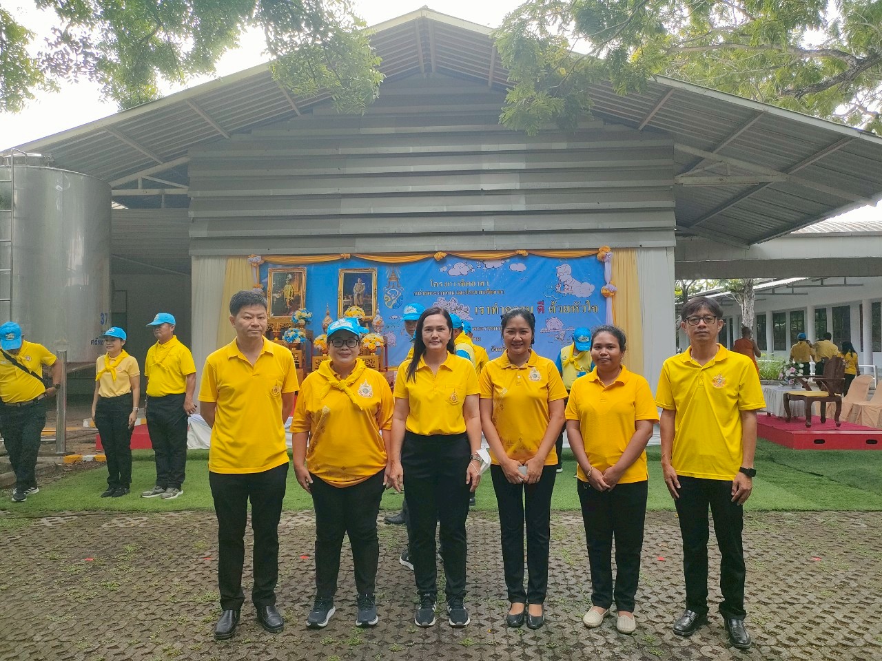 กปภ.สาขาคลองหลวง ร่วมกิจกรรมจิตอาสา เราทำความดี ด้วยหัวใจ เนื่องในวันพระบาทสมเด็จพระปกเกล้าเจ้าอยู่หัว