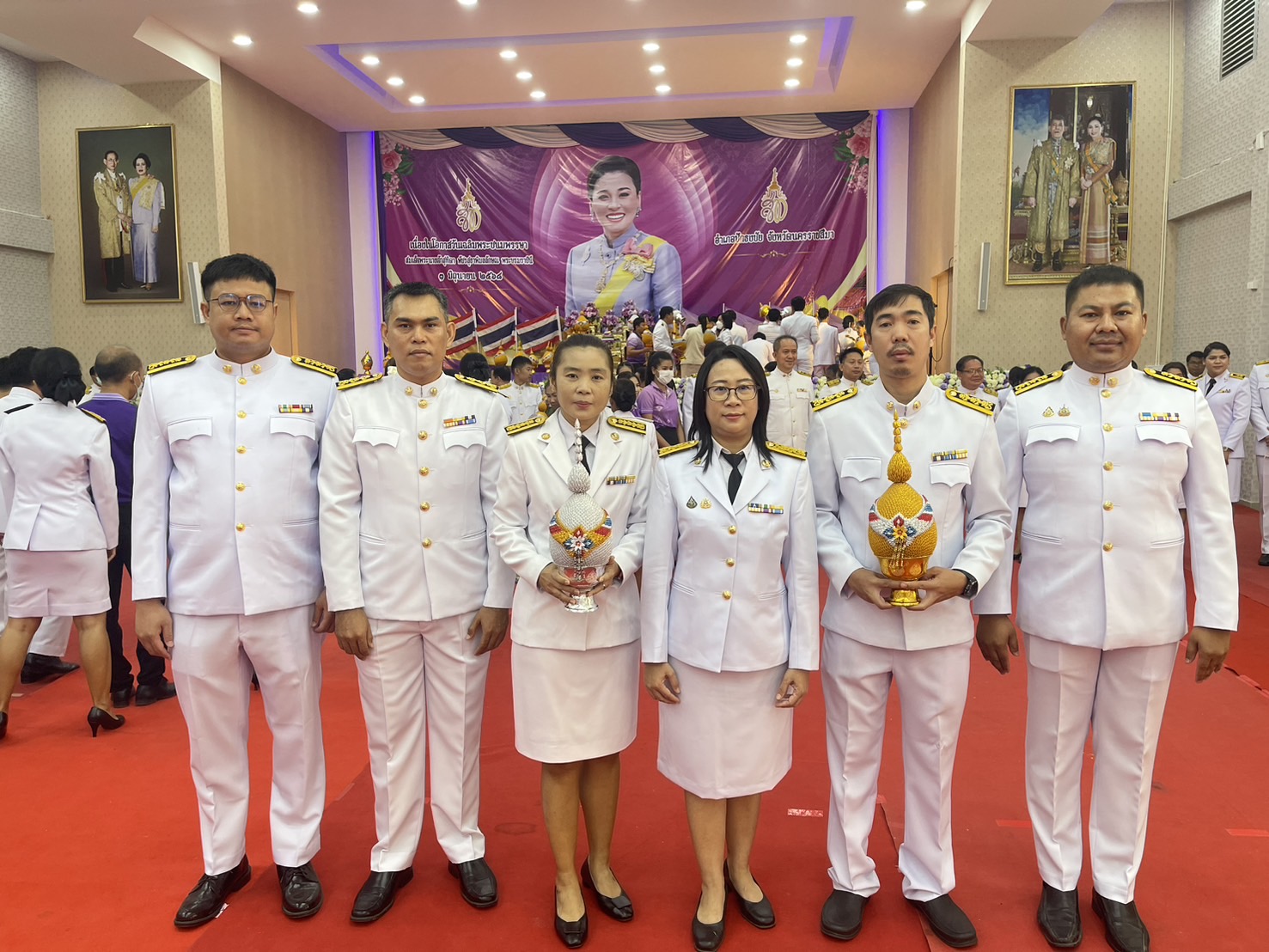 กปภ.สาขาปักธงชัย เข้าร่วมกิจกรรมเฉลิมพระเกียรติสมเด็จพระนางเจ้าฯ พระบรมราชินี เนื่องในโอกาสวันเฉลิมพระชนมพรรษา 3 มิถุนายน 2568