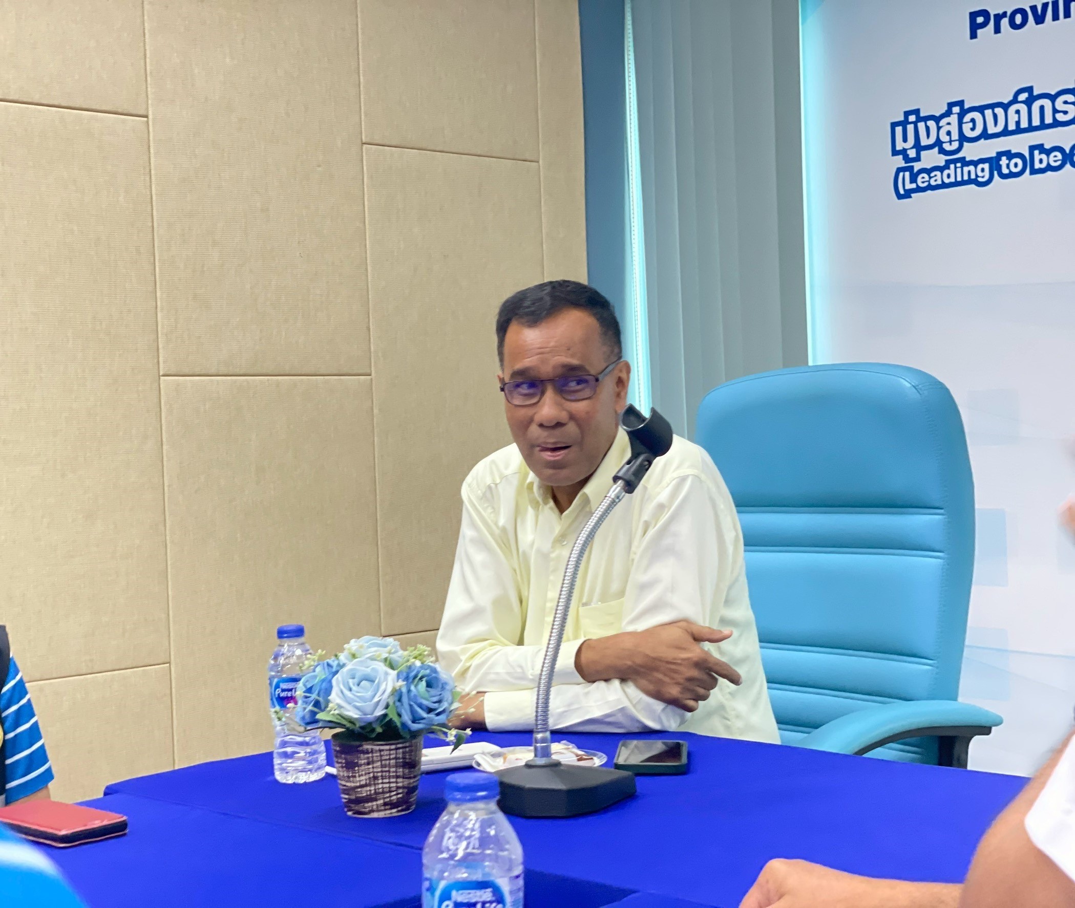 กปภ.สาขาคลองหลวง ร่วมแลกเปลี่ยนเรียนรู้ระบบ Smart 1662 กับ กปภ.สาขาหนองแค