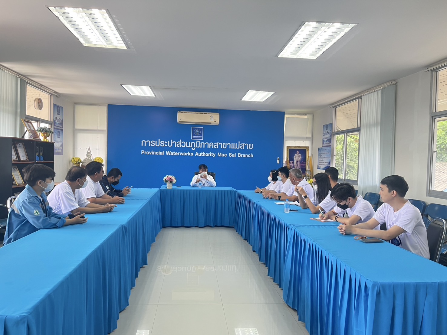 กปภ.สาขาแม่สายจัดกิจกรรม "สนทนายามเช้า (Morning Talk) ประจำเดือน มิถุนายน 2568