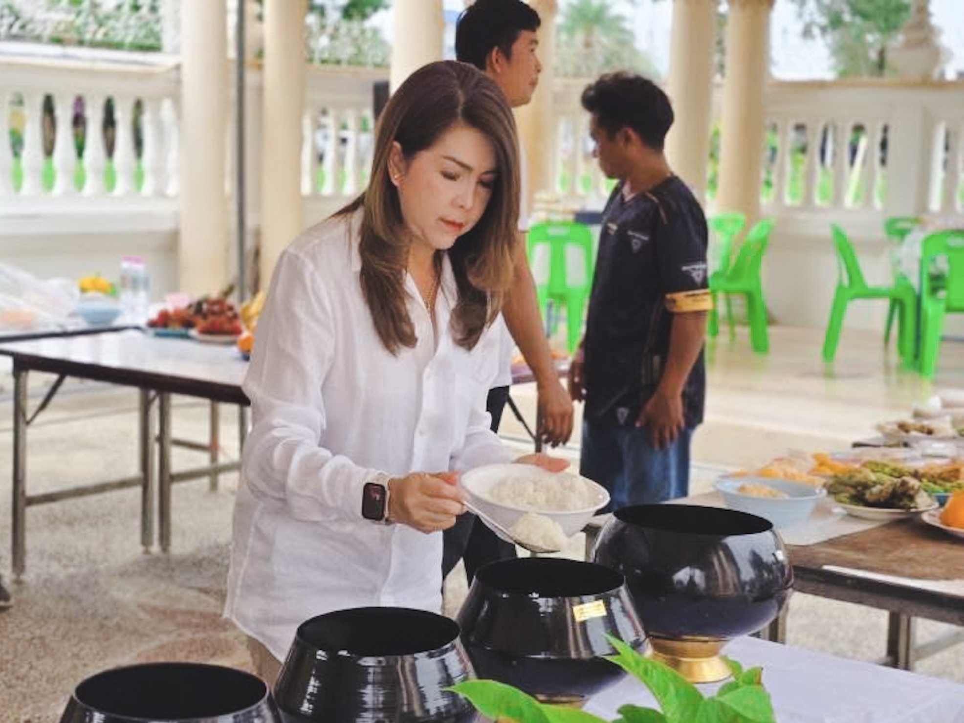 กปภ.สาขากุยบุรี ร่วมพิธีทำบุญเพื่อความเป็นสิริมงคลแก่จังหวัดประจวบคีรีขันธ์
