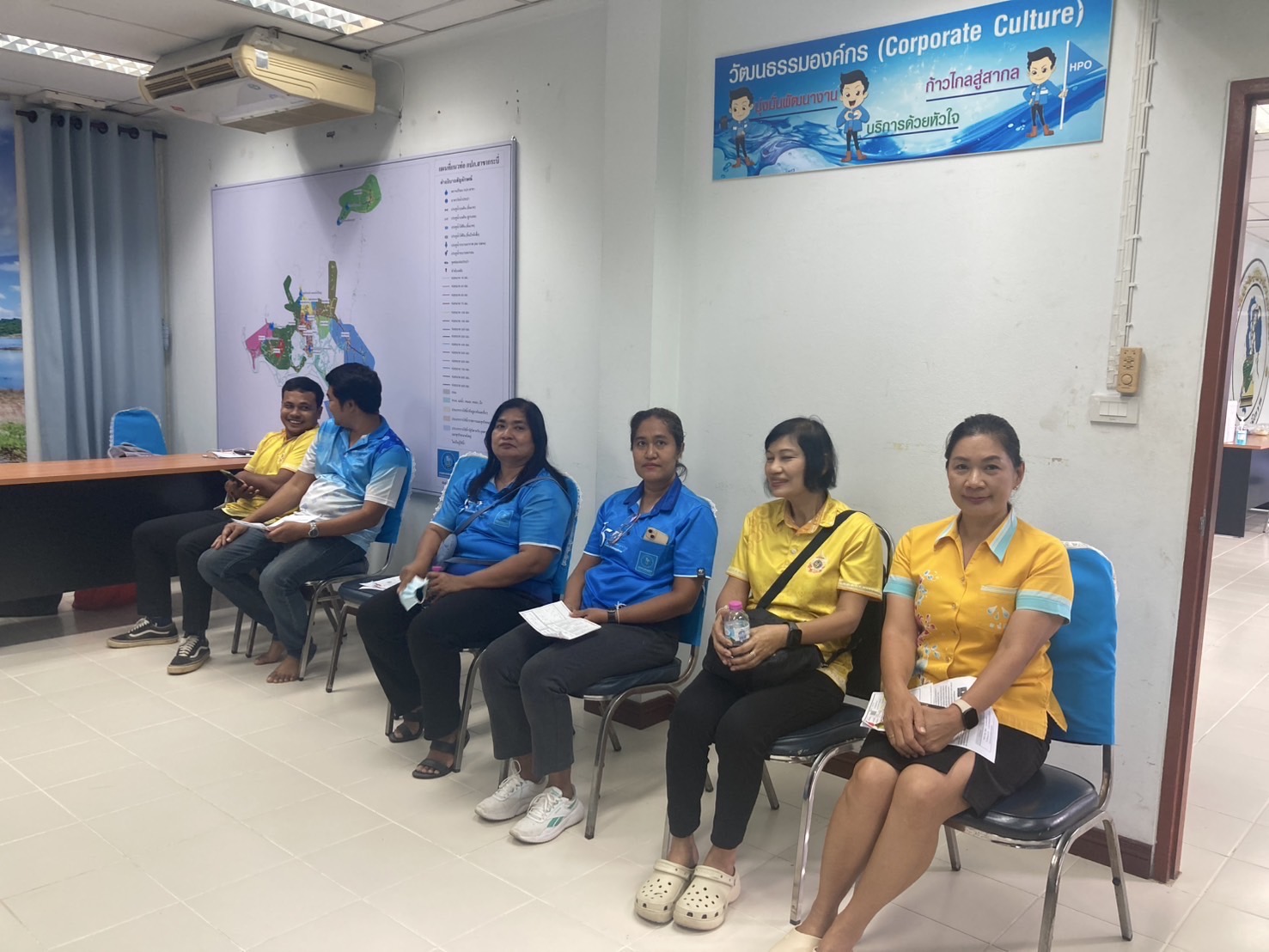 การประปาส่วนภูมิภาคสาขากระบี่ จัดโครงการตรวจสุขภาพประจำปี 2568 ให้กับบุคลากรในสังกัด