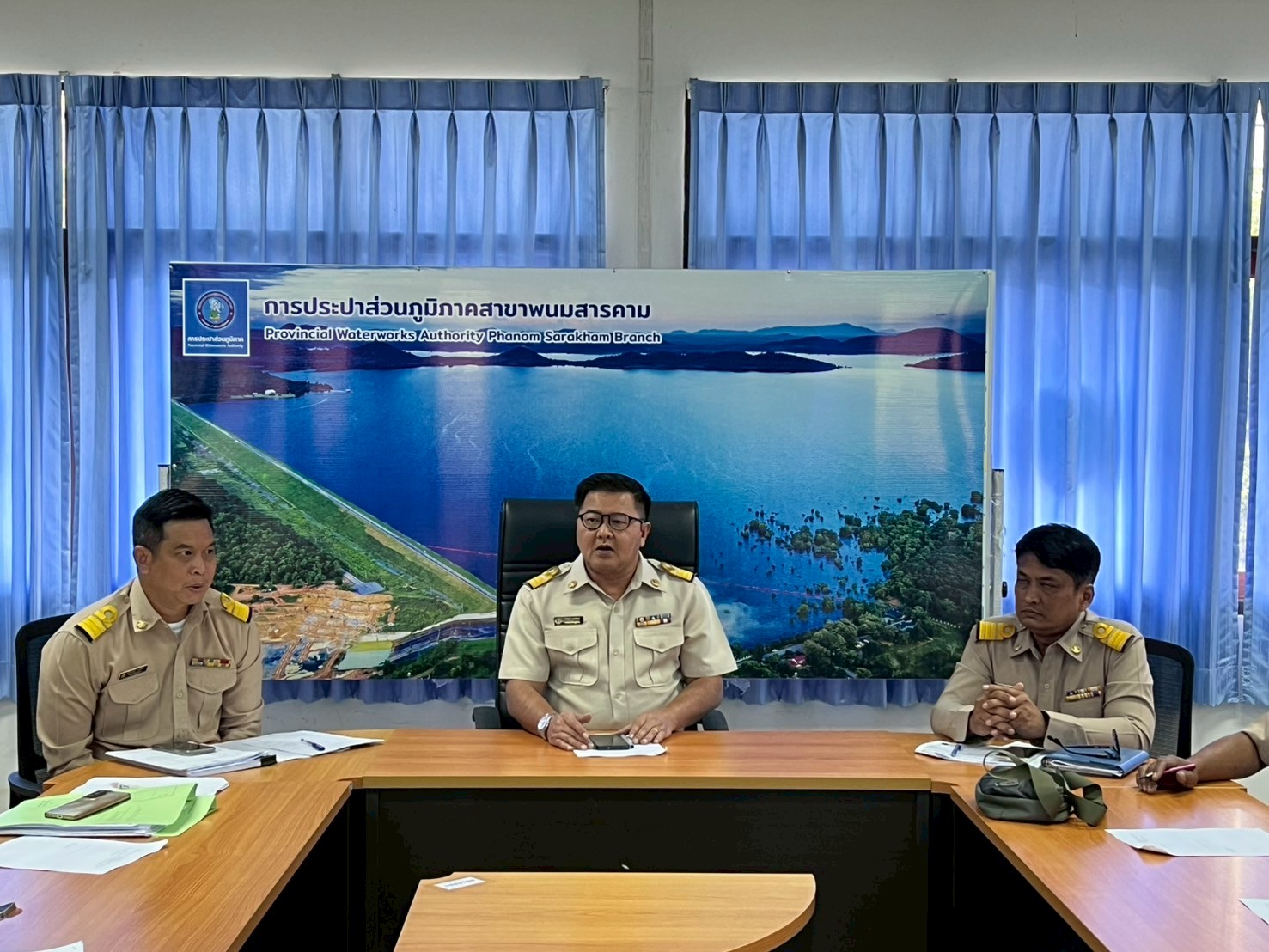 กปภ. สาขาพนมสารคาม จัดกิจกรรมสนทนายามเช้า (Morning Talk) ประจำเดือน กรกฎาคม 2568 ครั้งที่ 10/2568
