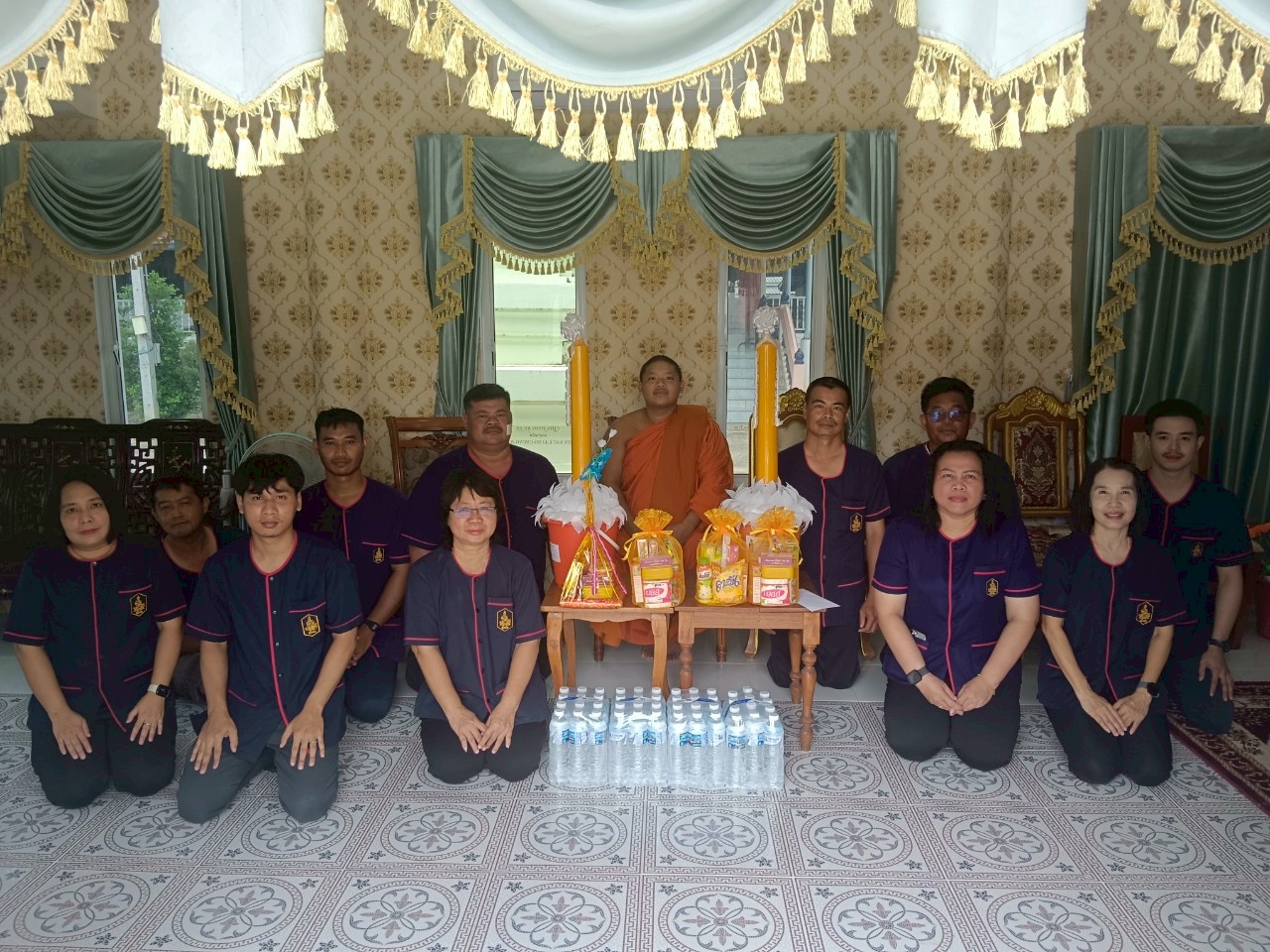 กปภ.สาขาสวรรคโลก ร่วมถวายเทียนพรรษา เนื่องในวันอาสาฬหบูชา และวันเข้าพรรษา ประจำปี 2568