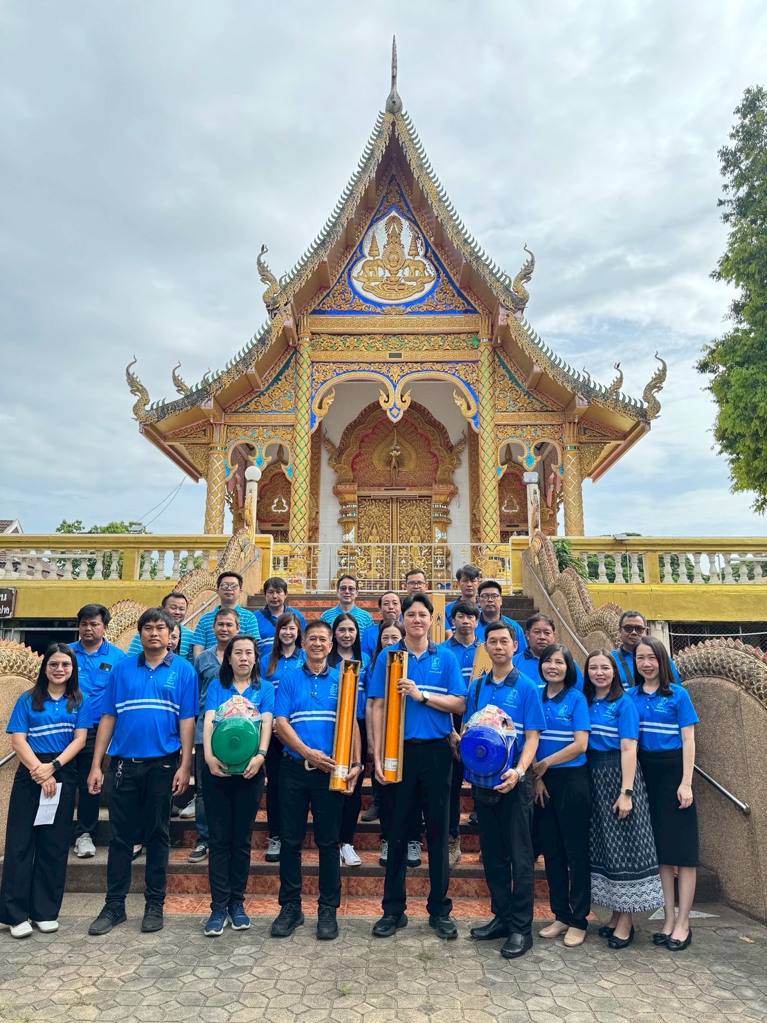กปภ.สาขาลำปางจัดกิจกรรมเนื่องในวันเข้าพรรษา ประจำปี ๒๕๖๘