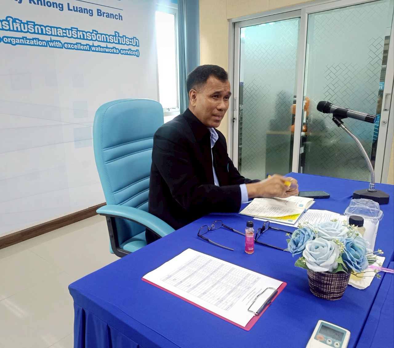 กปภ.สาขาคลองหลวง จัดกิจกรรม "สนทนายามเช้า (Morning Talk)" ประจำเดือนกรกฎาคม 2568