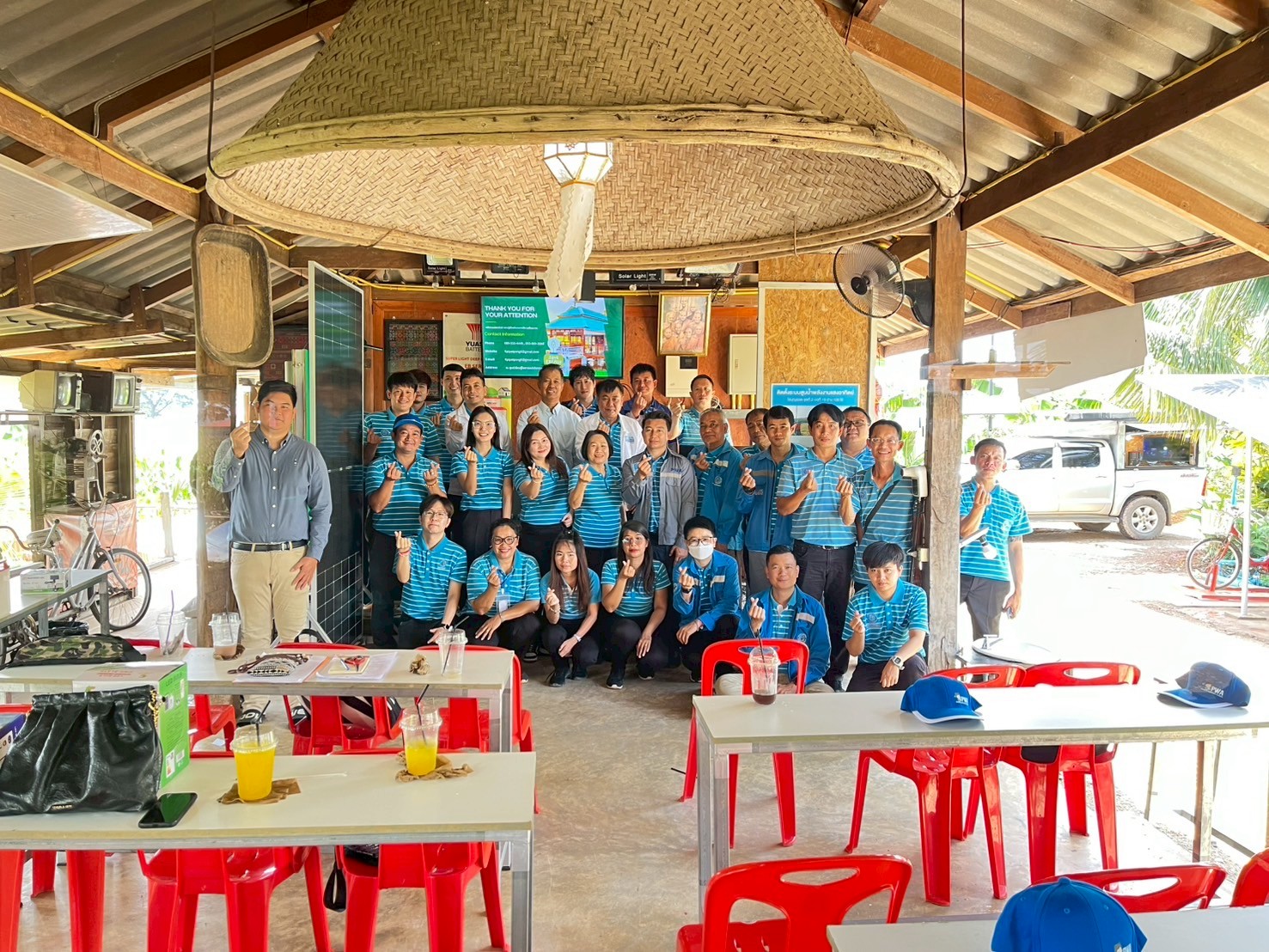 การประปาส่วนภูมิภาคสาขาแม่สาย ลงพื้นที่ศึกษาดูงานกิจกรรมแลกเปลี่ยนเรียนรู้และการพัฒนาในกิจกรรมชุมชร ณ ศูนย์การเรียนรู้โซล่าเซลล์เชียงราย
