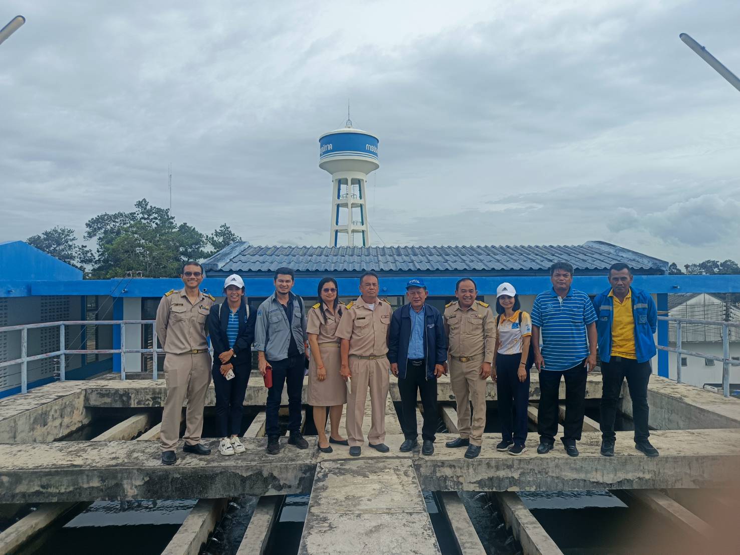 การประปาส่วนภูมิภาคสาขานครศรีธรรมราช รับการตรวจประเมินผลโครงการจัดการน้ำสะอาด (WSP:Water safety plan) ประจำปี 2568
