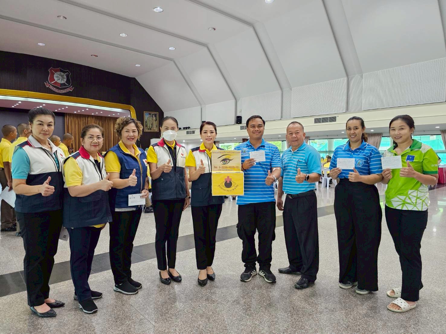 กปภ.สาขาสามพราน ร่วมกิจกรรม โรงเรียนนายร้อยตำรวจ บริจาคโลหิตด้วยจิตอาสา