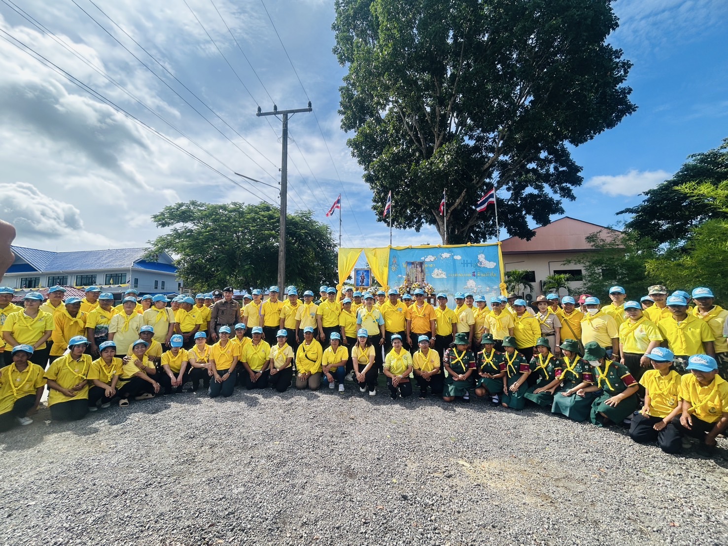 การประปาส่วนภูมิภาคสาขาบางสะพาน เข้าร่วมการจัดกิจกรรมรวมพลังจิตอาสา กปภ.เฉลิมพระเกียรติ  ประจำปี 2568