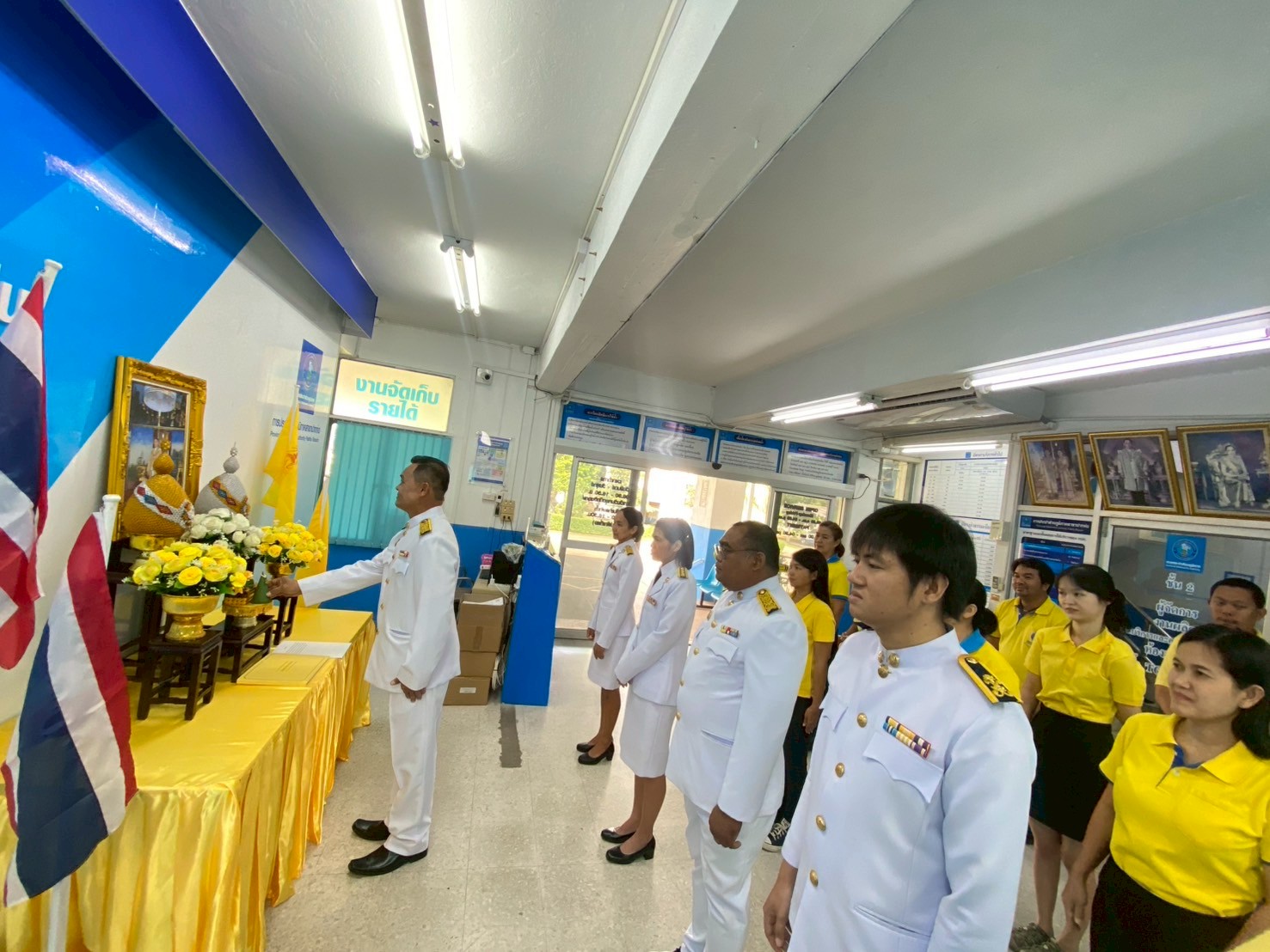 การประปาส่วนภูมิภาคสาขาปากท่อ จัดพิธีถวายสัตย์ปฏิญาณเพื่อเป็นข้าราชการที่ดีและพลังของแผ่นดิน ประจำปี 2568 เนื่องในโอกาสวันเฉลิมพระชนมพรรษาพระบาทสมเด็จพระเจ้าอยู่หัว 28 กรกฎาคม 2568 ***************