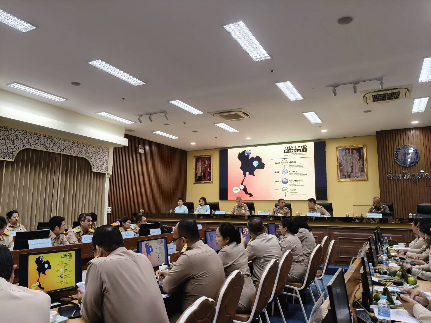 กปภ.สาขาภูเก็ต เข้าร่วมประชุมคณะกรมการจังหวัด หัวหน้าส่วนราชการ และหน่วยงานที่เกี่ยวข้อง จังหวัดภูเก็ต ครั้งที่ 7/2568 ประจำเดือน กรกฎาคม 2568