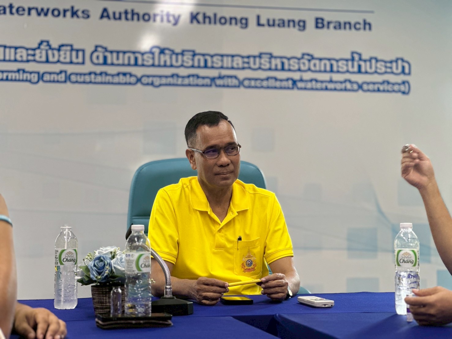 กปภ.สาขาคลองหลวง จัดกิจกรรม "สนทนายามเช้า (Morning Talk)" ประจำเดือนกรกฎาคม 2568