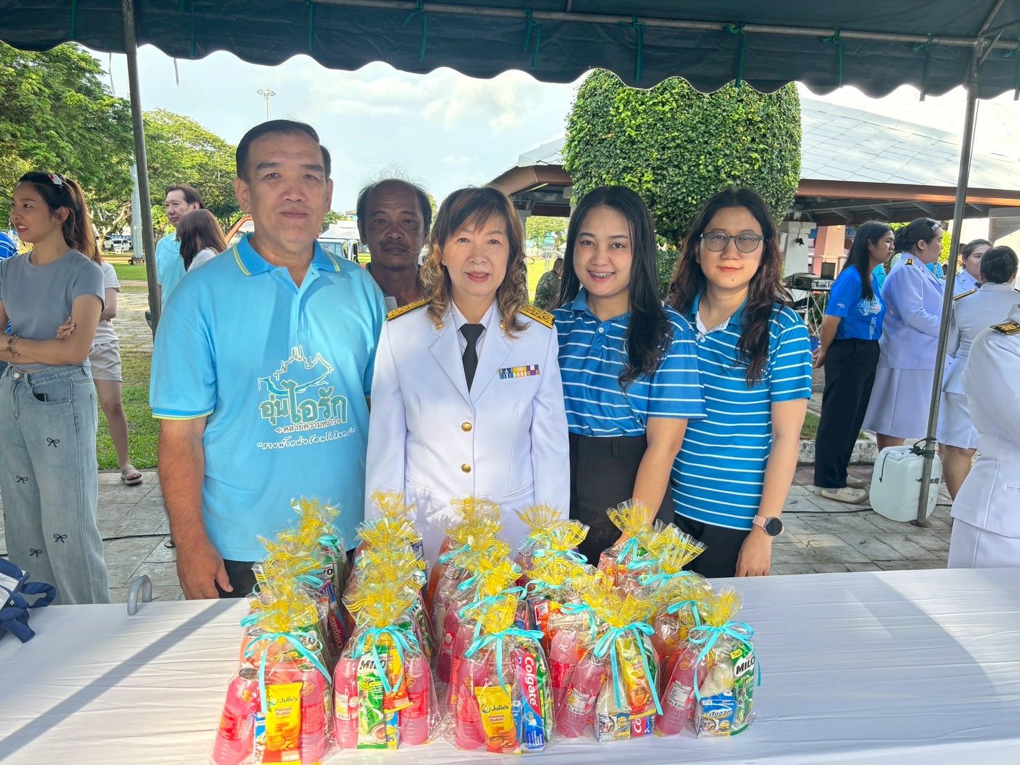 กปภ.สาขาตราด เข้าร่วมพิธีทำบุญตักบาตรถวายพระราชกุศล เฉลิมพระเกียรติพระบาทสมเด็จพระนางเจ้าสิริกิติ์ พระบรมราชินีนาถ พระบรมราชชนนีพันปีหลวง เนื่องในวันเฉลิมพระชนมพรรษา 12 สิงหาคม 2568