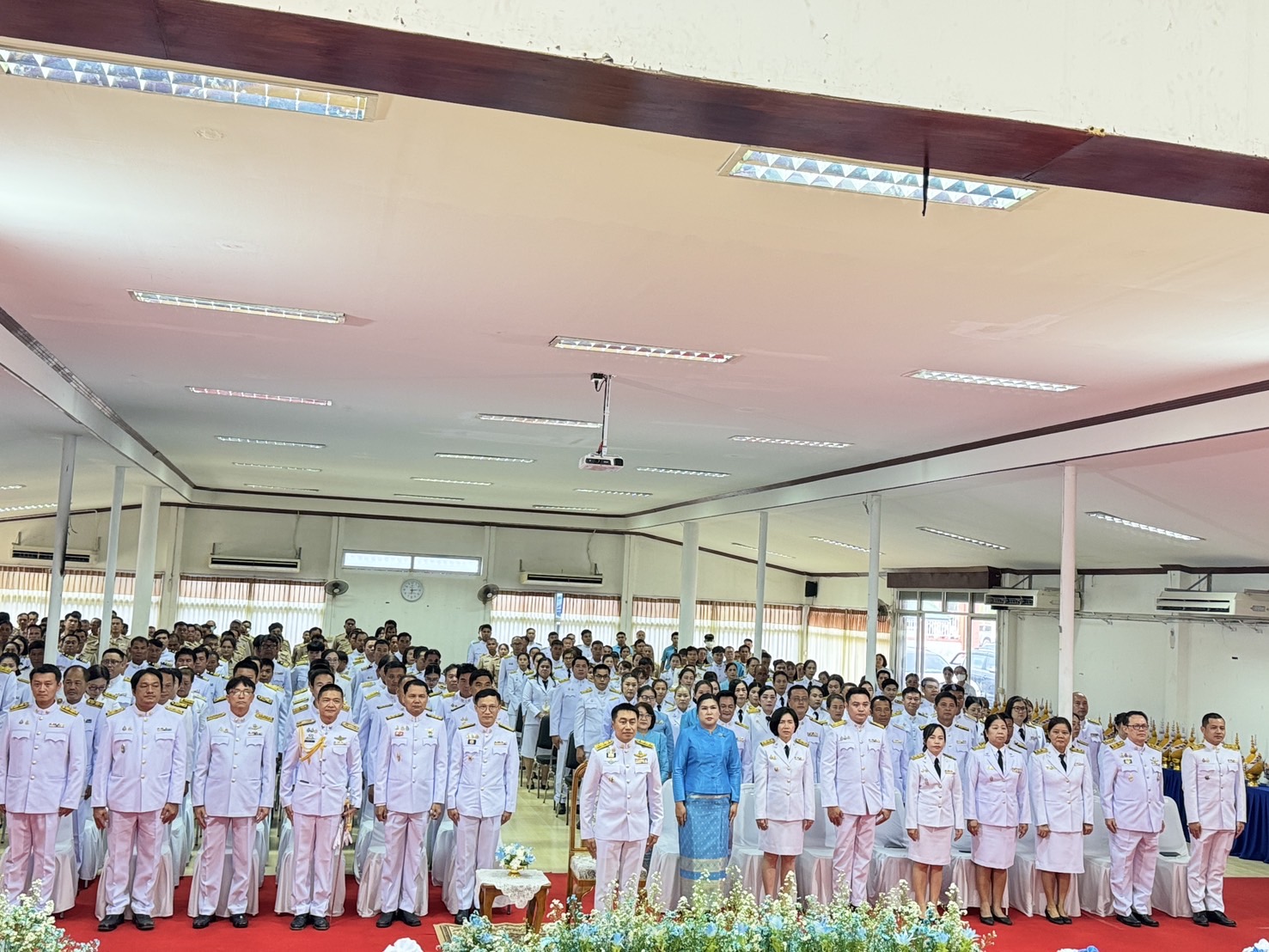 การประปาส่วนภูมิภาคสาขาเทิง เข้าร่วมพิธีถวายเครื่องราชสักการะ วางพานพุ่ม​ และพิธีจุดเทียนถวายพรชัยมงคล เนื่องในโอกาสวันเฉลิมพระชนมพรรษาสมเด็จพระนางเจ้าสิริกิติ์ พระบรมราชินีนาถ​ พระบรมราชชนนีพันปีหลวง 12 สิงหาคม 2568