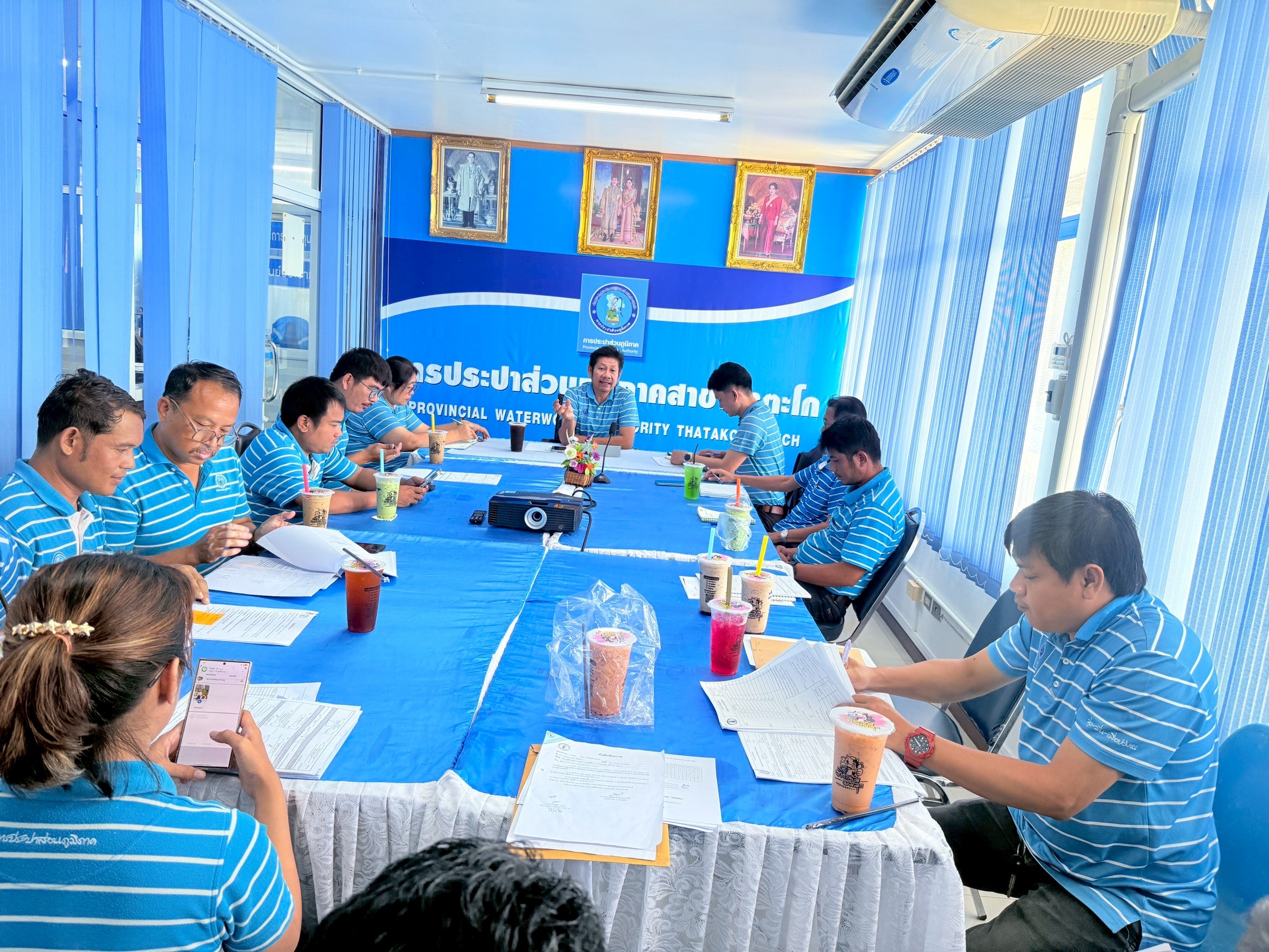 การประปาส่วนภูมิภาคสาขาท่าตะโก จัดกิจกรรม Morning Talk (สนทนายามเช้า) ครั้งที่ 11/2568