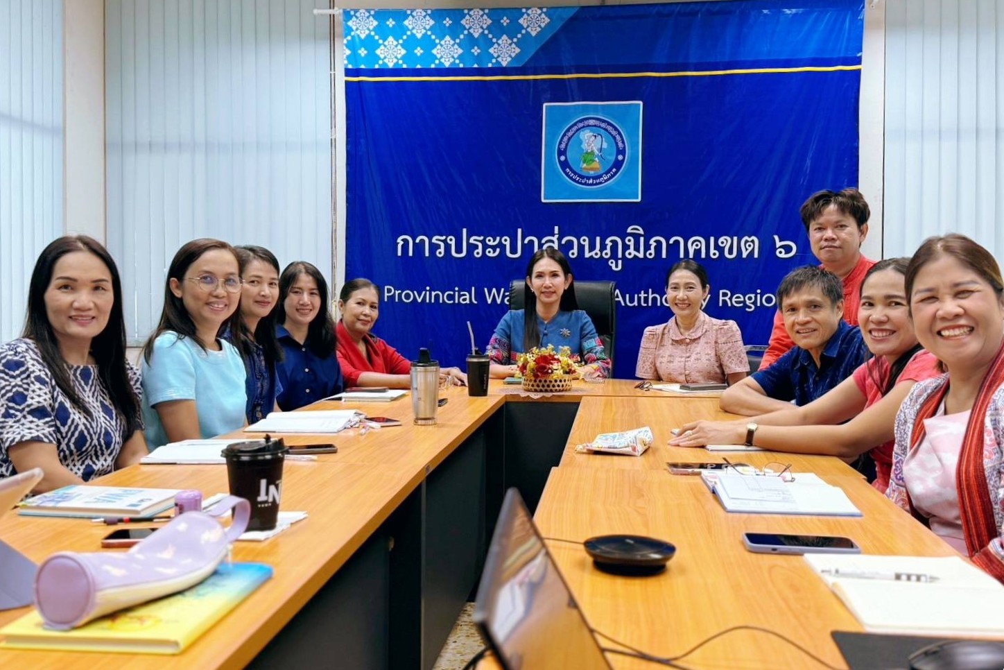 ผช.กปภ.ข.6 (บ.) จัดประชุมสนทนายามเช้า (Morning Talk) กบร. และ กบง. ประจำเดือนสิงหาคม 2568