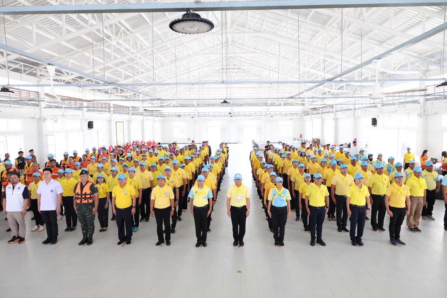 การประปาส่วนภูมิภาคสาขาระโนด เข้าร่วมอบรมและฝึกซ้อมแผนอพยพประชาชน "ศูนย์พักพิงร่วมใจอุ่นไอรัก" ประจำปี พ.ศ. 2568