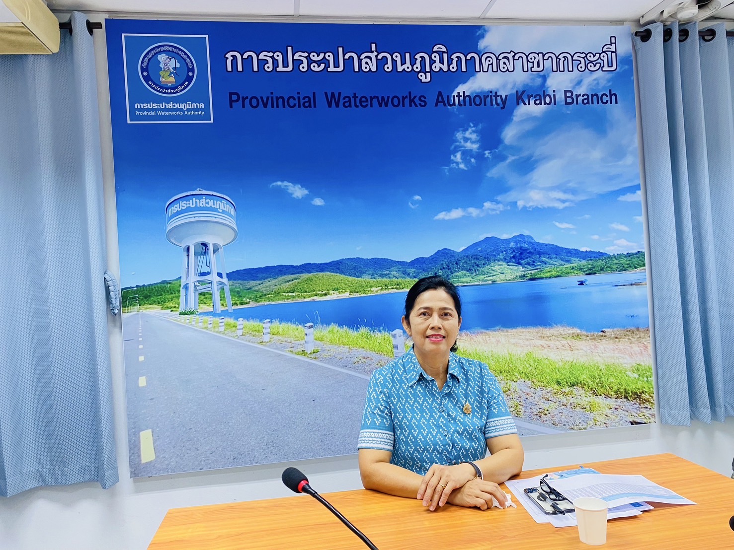 การประปาส่วนภูมิภาคสาขากระบี่ จัดกิจกรรมสนทนายามเช้า (Morning Talk) ครั้งที่ 12/2568 ประจำเดือน กันยายน 2568