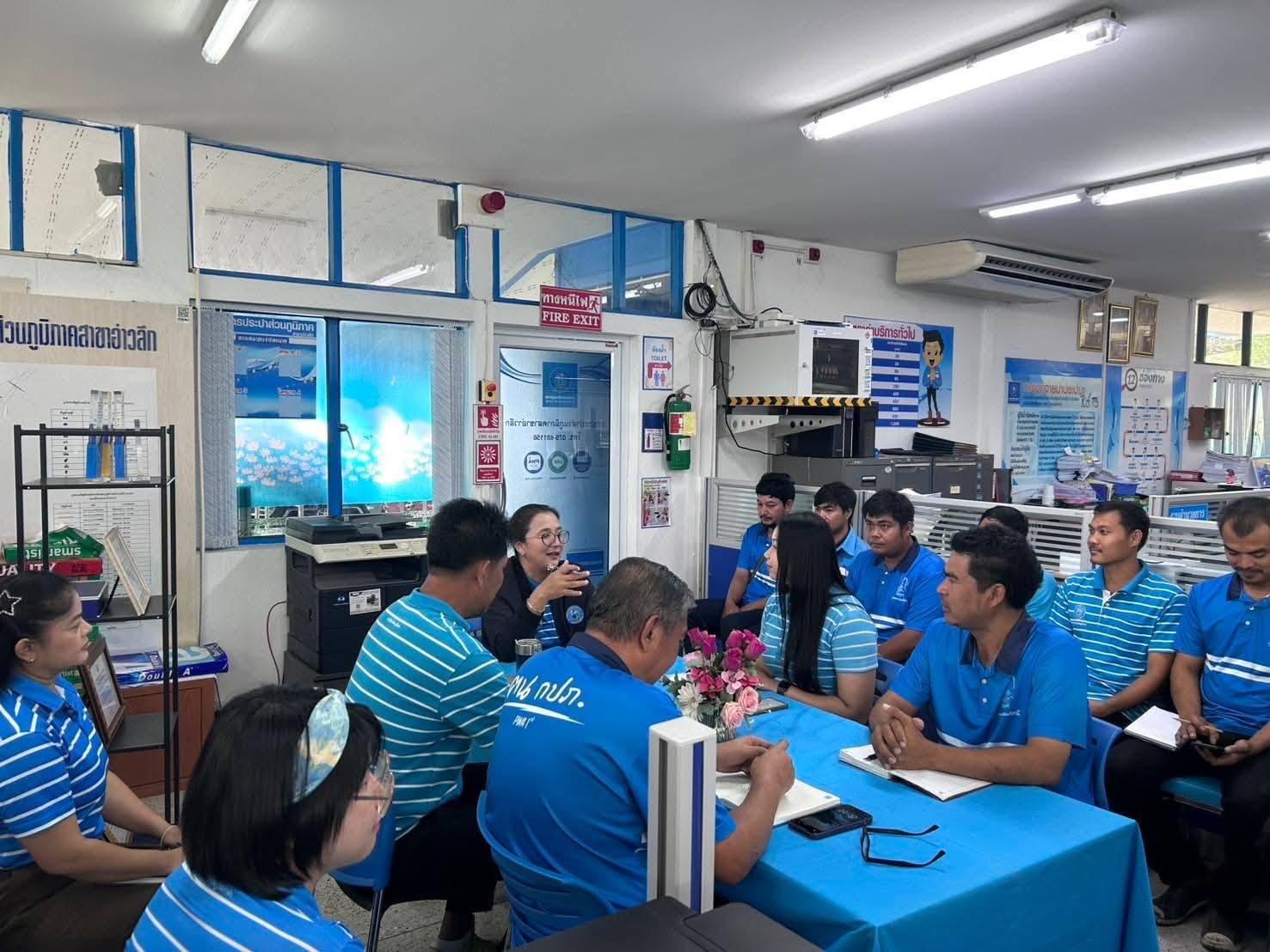 การประปาส่วนภูมิภาคสาขาอ่าวลึก ร่วมจัดกิจกรรมสนทนายามเช้า (Morning Talk) ครั้งที่ 1/2569 ประจำเดือนตุลาคม 2568