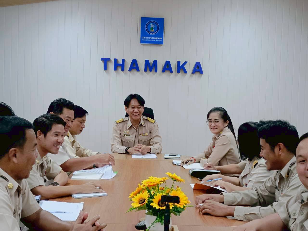 กปภ.สาขาท่ามะกา จัดกิจกรรมสนทนายามเช้า (Morning Talk) ประจำเดือน ตุลาคม 2568
