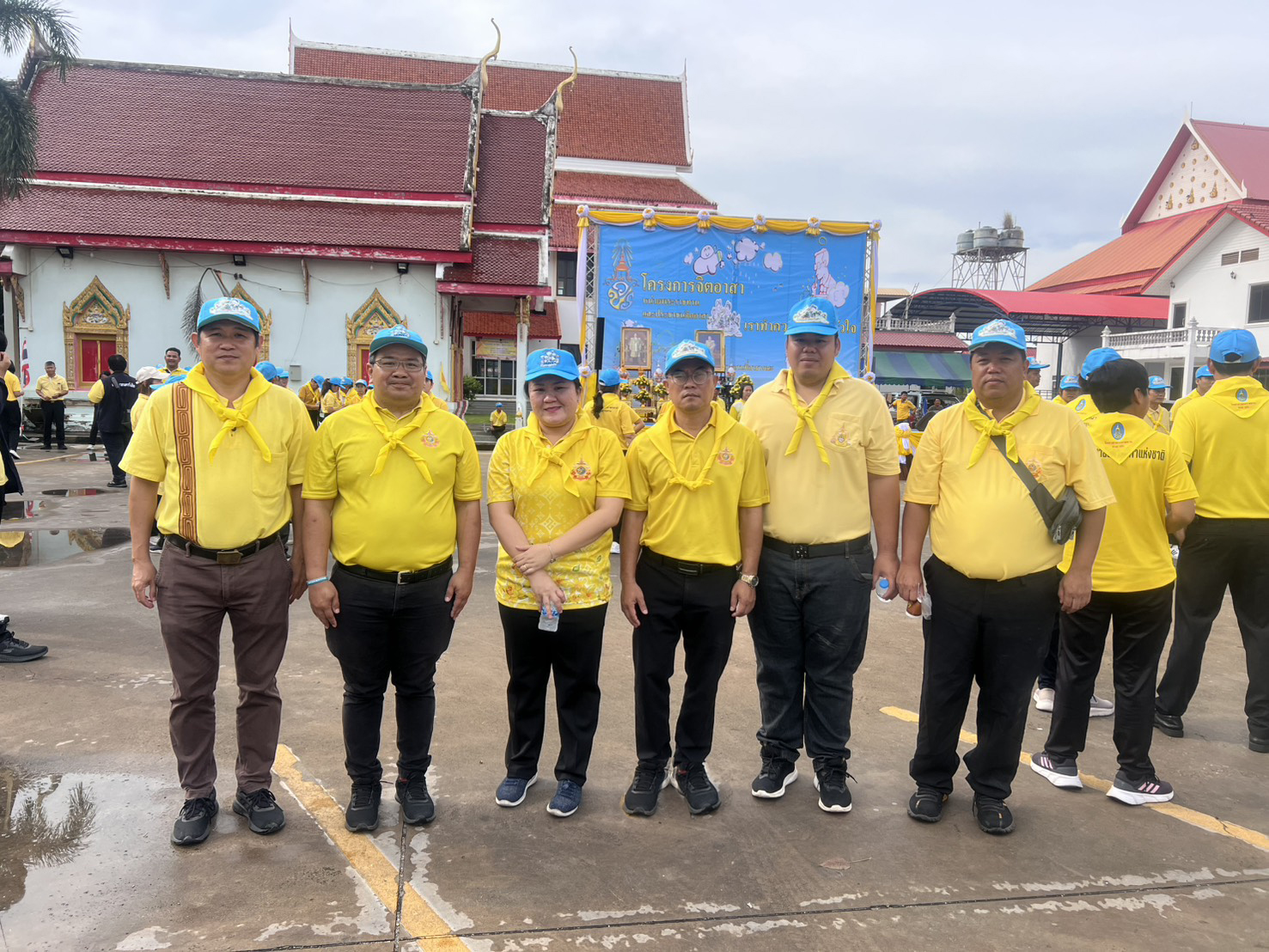 กปภ.สาขาธัญบุรี ร่วมกิจกรรมจิตอาสา "เราทำความ ดี ด้วยหัวใจ" เนื่องในวันนวมินทรมหาราช 13 ตุลาคม