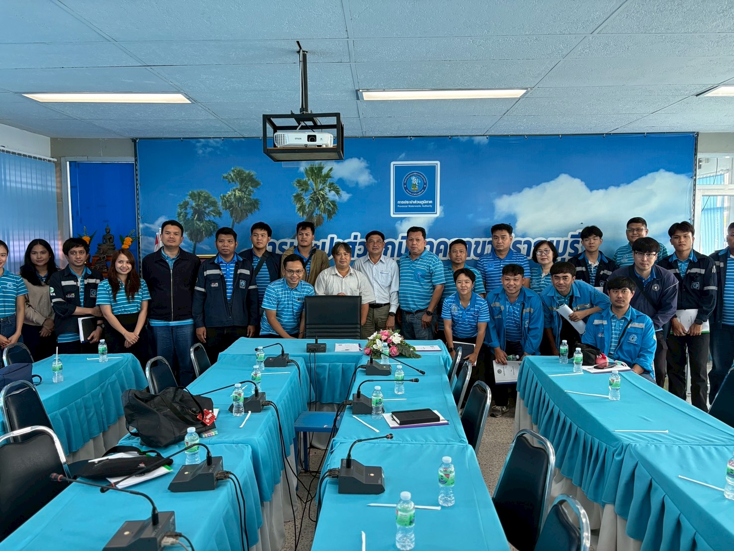 กปภ.สาขาปราณบุรี ต้อนรับคณะศึกษาดูงานระบบผลิตน้ำประปา จากงานกองแผนและวิชาการ การประปาส่วนภูมิภาคเขต 2