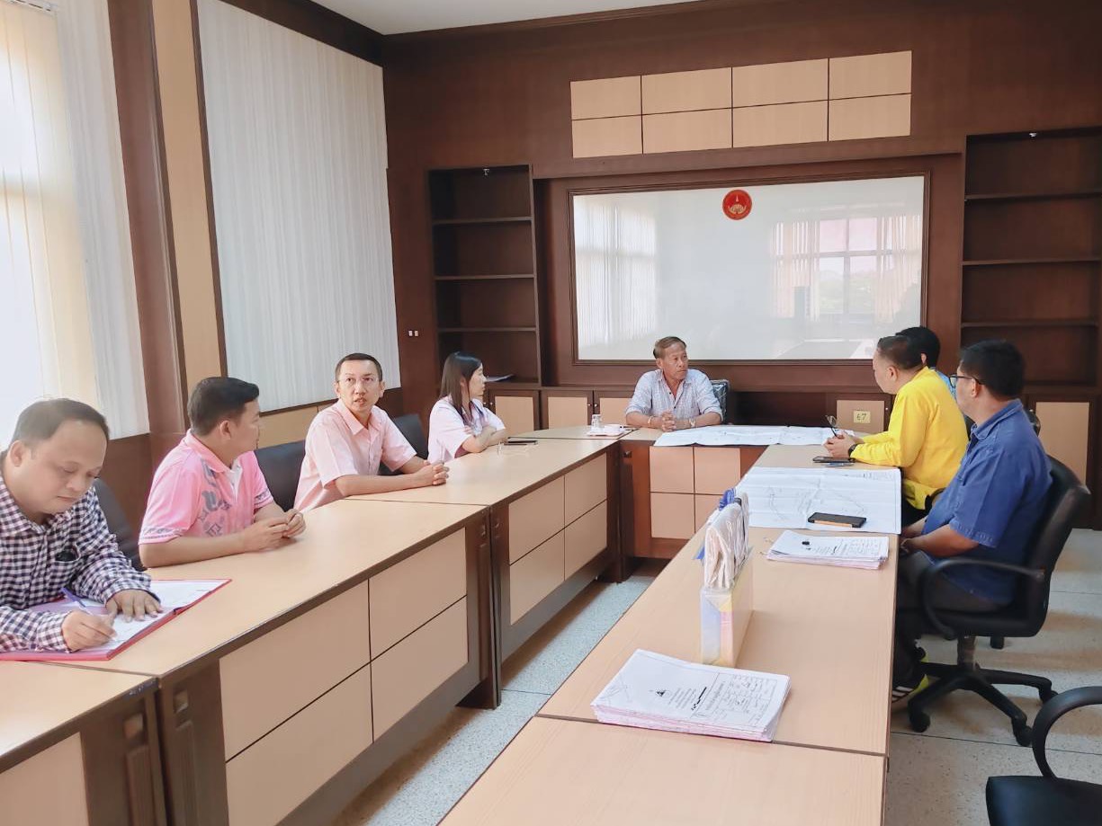 กปภ.สาขานครปฐม เข้าพบ องค์การบริหารส่วนตำบลบางแขม เพื่อวางท่อขยายเขตจำหน่ายน้ำในพื้นที่ตำบลบางแขม