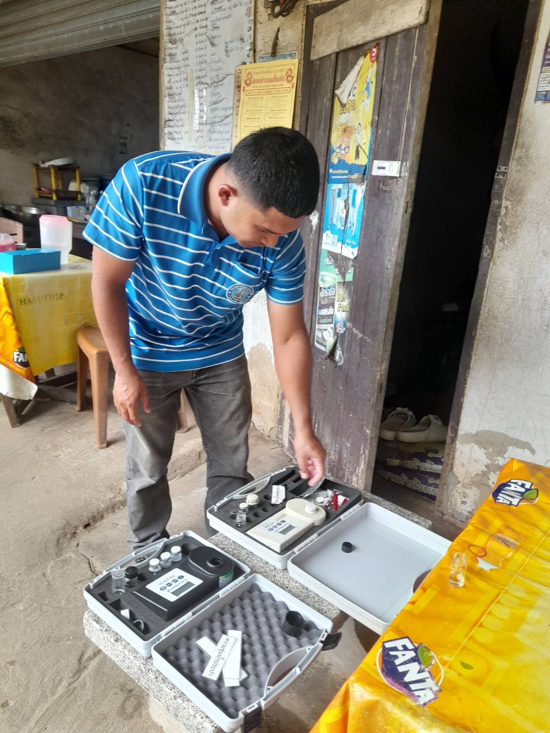 กปภ.สาขากระบี่ ลงพื้นที่ตรวจสอบคุณภาพน้ำประปา บริเวณ  ตำบลกระบี่ใหญ่ อำเภอเมืองกระบี่ จังหวัดกระบี่ ดำเนินโครงการจัดการน้ำสะอาด (Water Safety Plan : WSP) อย่างต่อเนื่อง ควบคุมคุณภาพน้ำประปาให้เป็นไปตามเกณฑ์มาตรฐาน