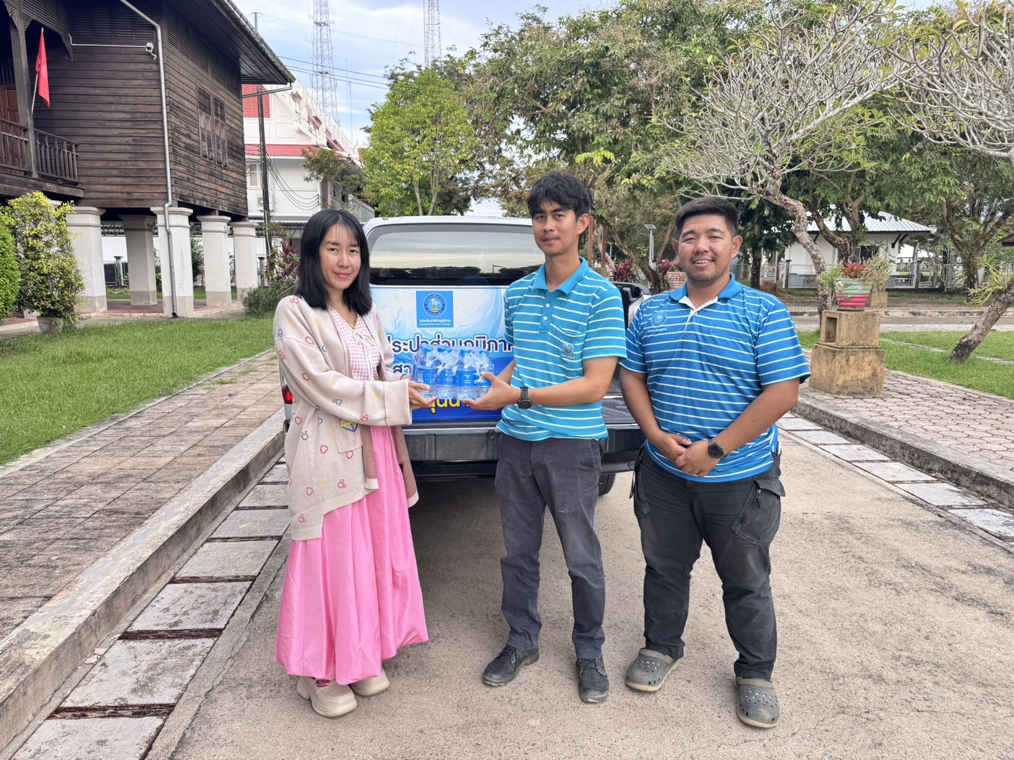 กปภ.สาขาตราดร่วมสนับสนุนน้ำดื่มตราสัญลักษณ์กปภ. ในกิจกรรม วิ่งไป เที่ยวไป กับแม่บ้านมหาดไทย ประจำปี 2568  จังหวัดตราด