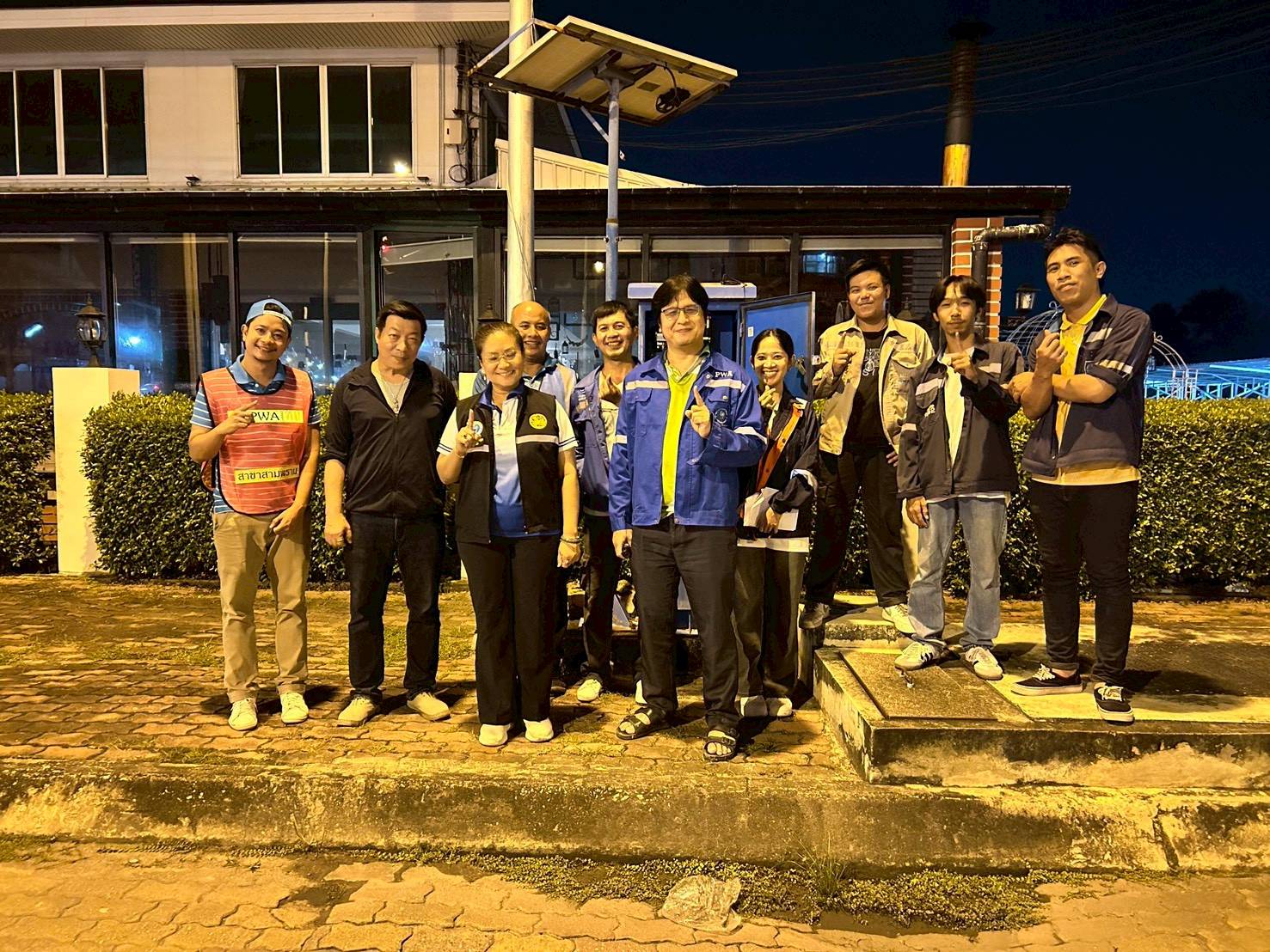 การประปาส่วนภูมิภาคสาขาสามพราน ดำเนินกิจกรรม Step Test