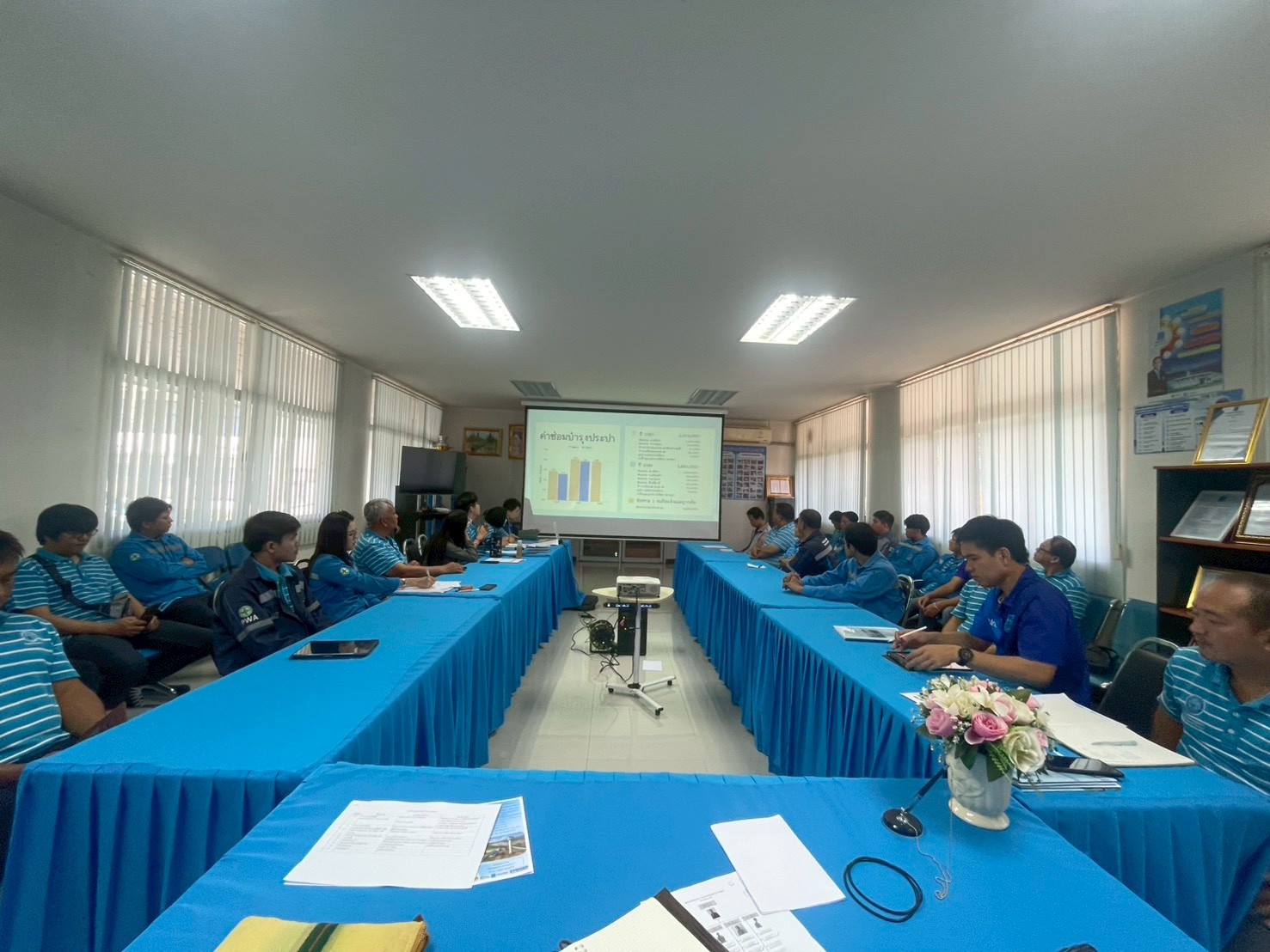 กปภ.สาขาแม่สายจัดกิจกรรม "สนทนายามเช้า (Morning Talk) ประจำเดือน ตุลาคม 2568