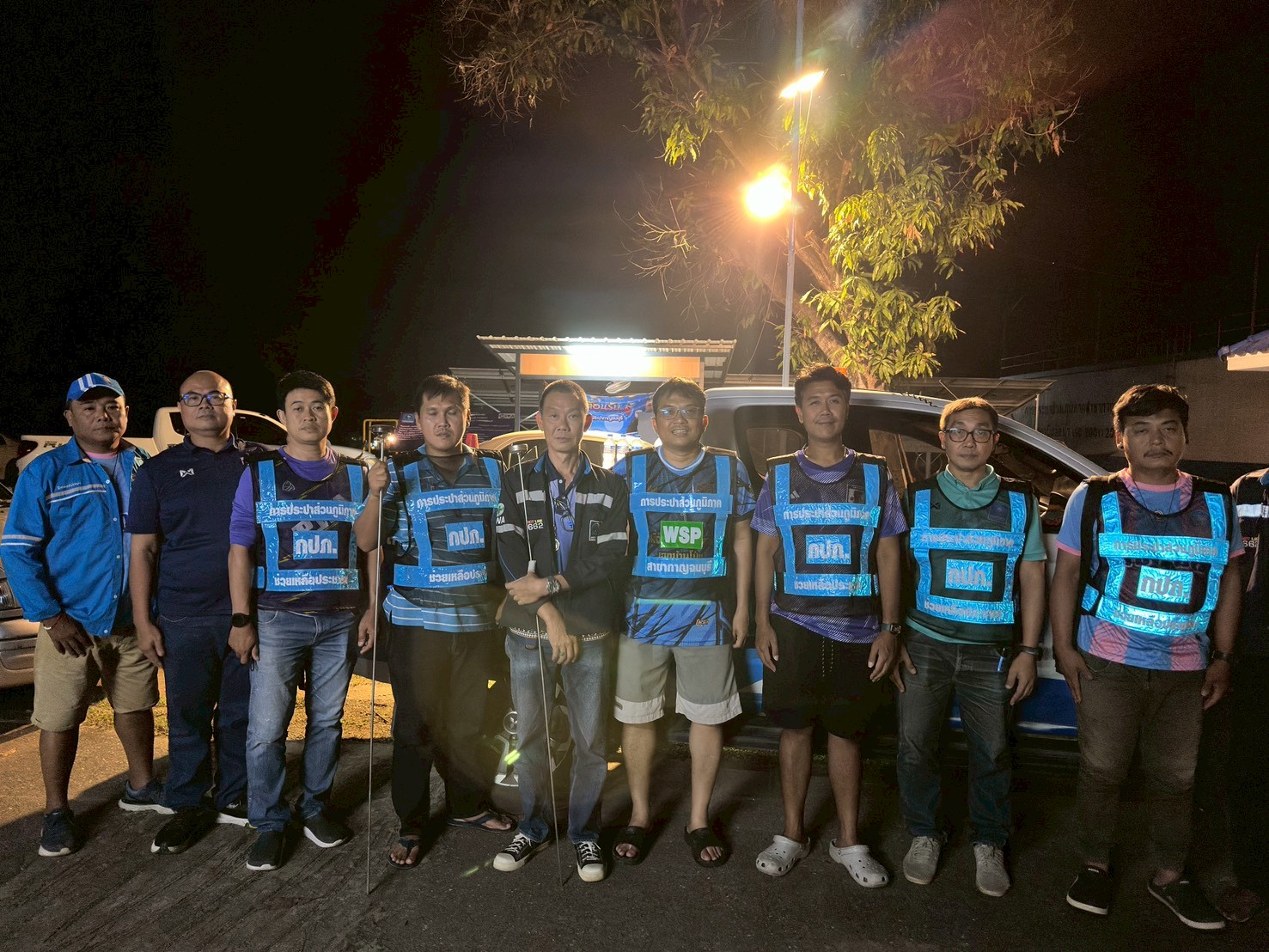 กปภ.สาขากาญจนบุรี ลงพื้นที่ ทำ Step Test ค้นหาท่อแตกรั่ว ลดปัญหาการเกิดน้ำสูญเสีย