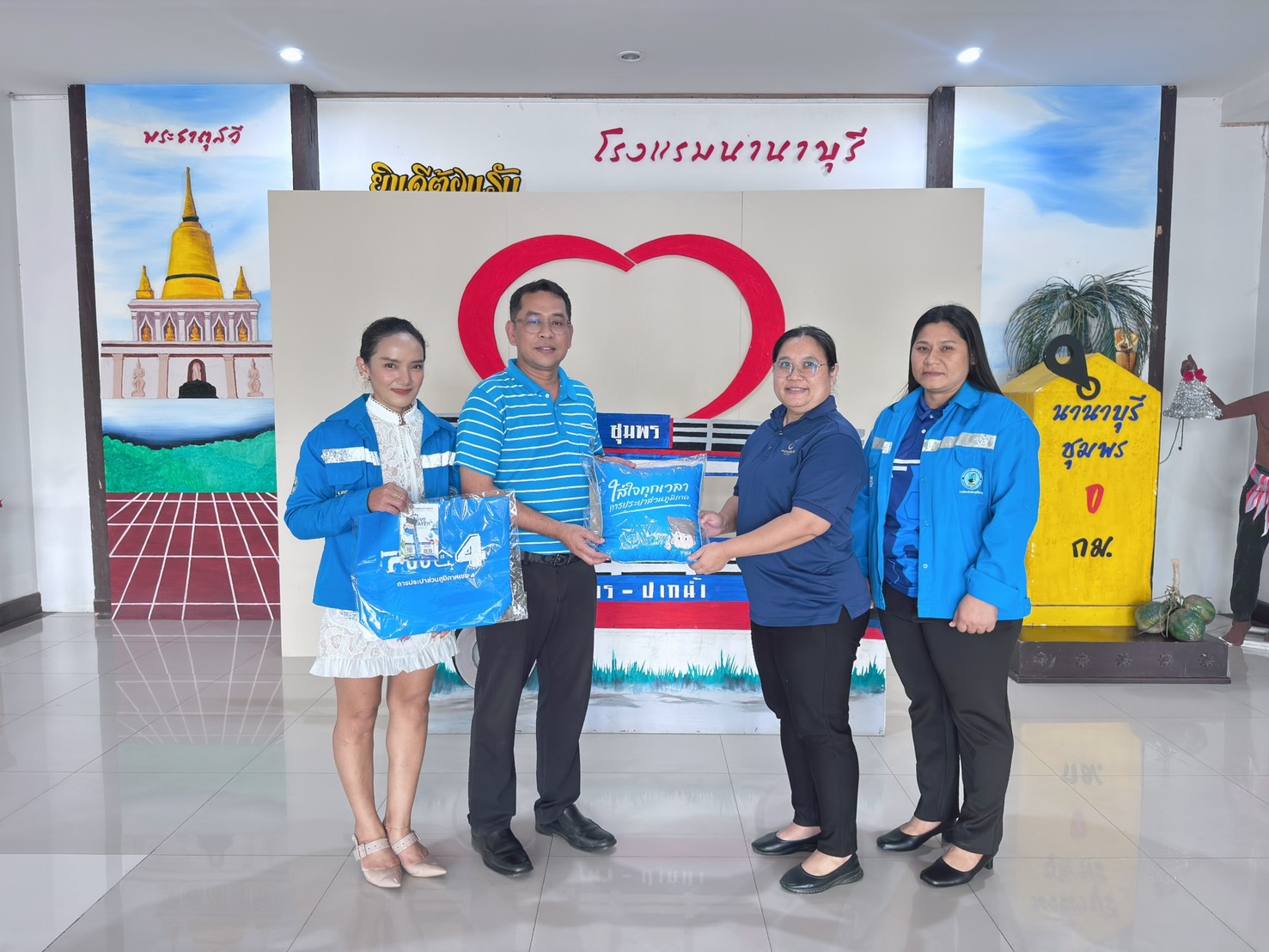 การประปาส่วนภูมิภาคสาขาชุมพร พบลูกค้ารายใหญ่ โรงแรมนานาบุรี