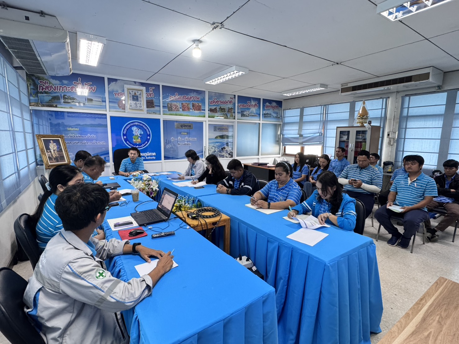 การประปาส่วนภูมิภาคสาขาตราด จัดกิจกรรมประชุม morning talk ครั้งที่ 1/2569