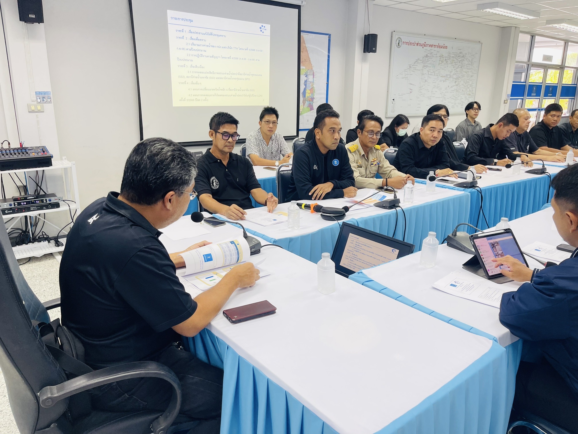 กปภ.สาขาสามพราน เข้าร่วมประชุมประสานงานระหว่างผู้ซื้อและผู้ขาย ครั้งที่ 4/2568