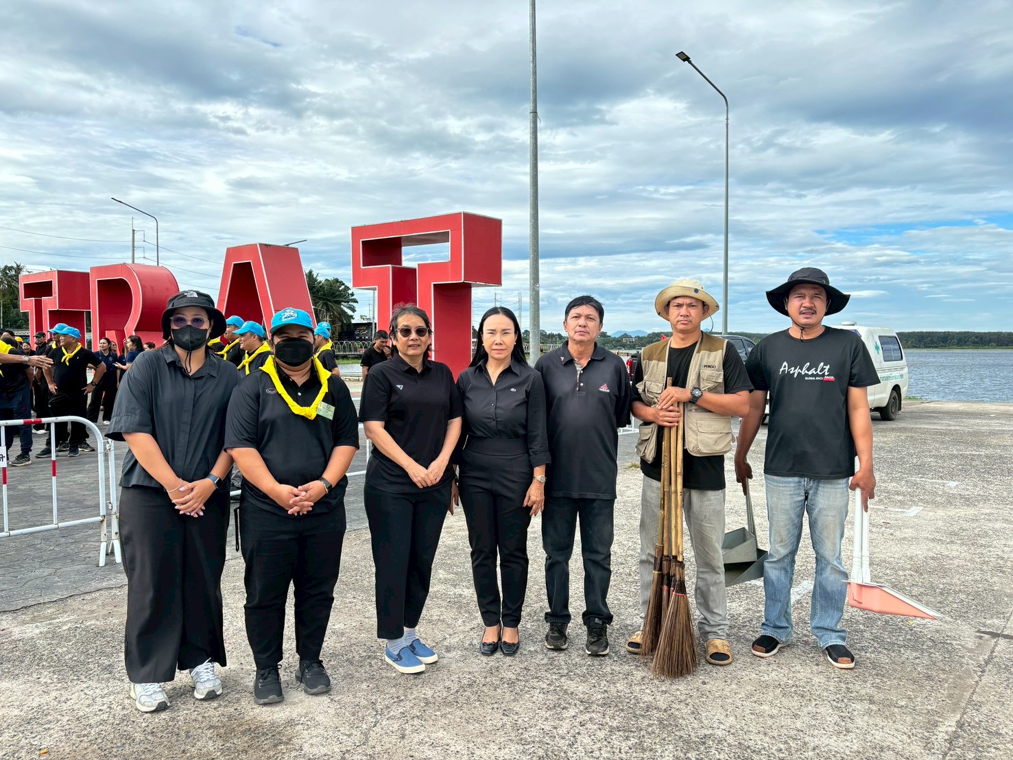 การประปาส่วนภูมิภาคสาขาตราด เข้าร่วมกิจกรรม Big Cleaning เตรียมความพร้อมโครงการแสงนำใจไทยทั้งชาติ เดิน วิ่ง ปั่น ป้องกันอัมพาต ครั้งที่ 11 จังหวัดตราด