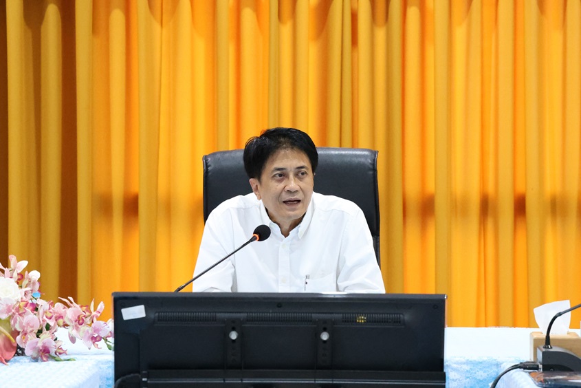 กองทุนสำรองเลี้ยงชีพร่วมประชาสัมพันธ์ข่าวสารต่างๆ ในการประชุมโครงการประชุมสัมมนางานผลิต ประจำปีงบประมาณ 2569