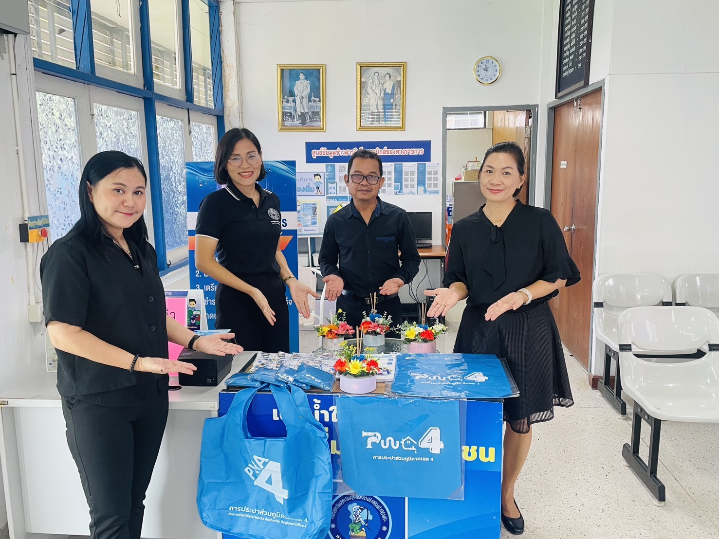 การประปาส่วนภูมิภาคสาขากระบี่ จัดกิจกรรม PWA Always-on ต้อนรับวันลอยกระทง