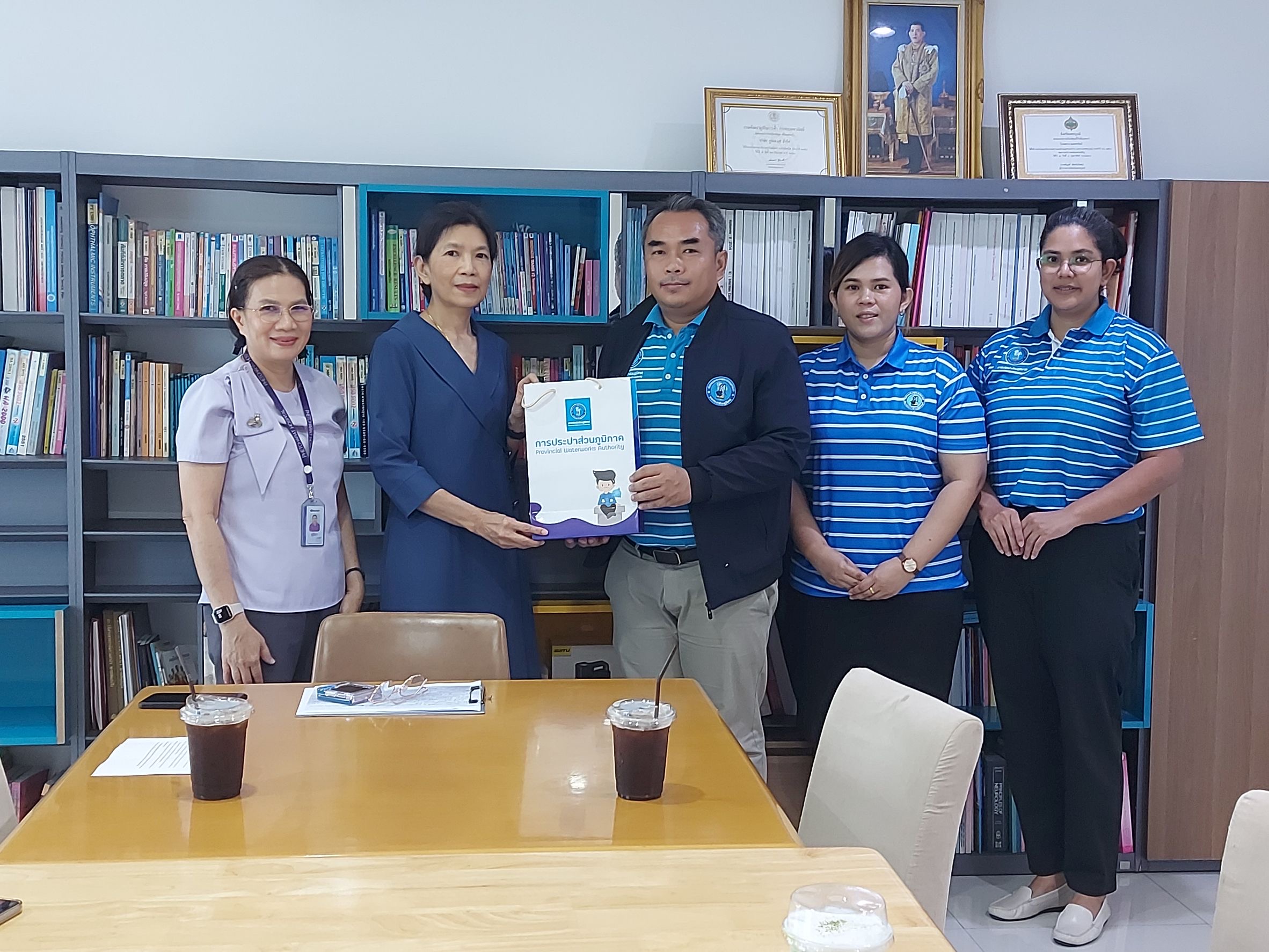 กปภ.สาขาเพชรบูรณ์ ดำเนินการลูกค้าสัมพันธ์ ผู้ใช้น้ำรายใหญ่