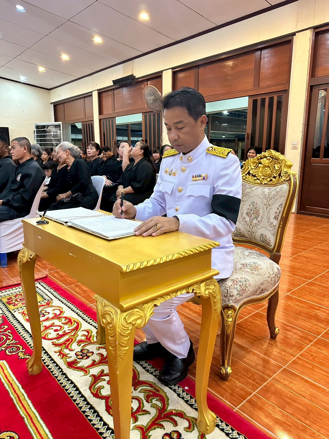 กปภ.สาขากบินทร์บุรี ร่วมพิธีบำเพ็ญกุศลปัณรสมวาร (๑๕ วัน) เพื่ออุทิศถวายเป็นพระราชกุศลแด่ สมเด็จพระนางเจ้าสิริกิติ์ พระบรมราชินีนาถ พระบรมราชชนนีพันปีหลวง