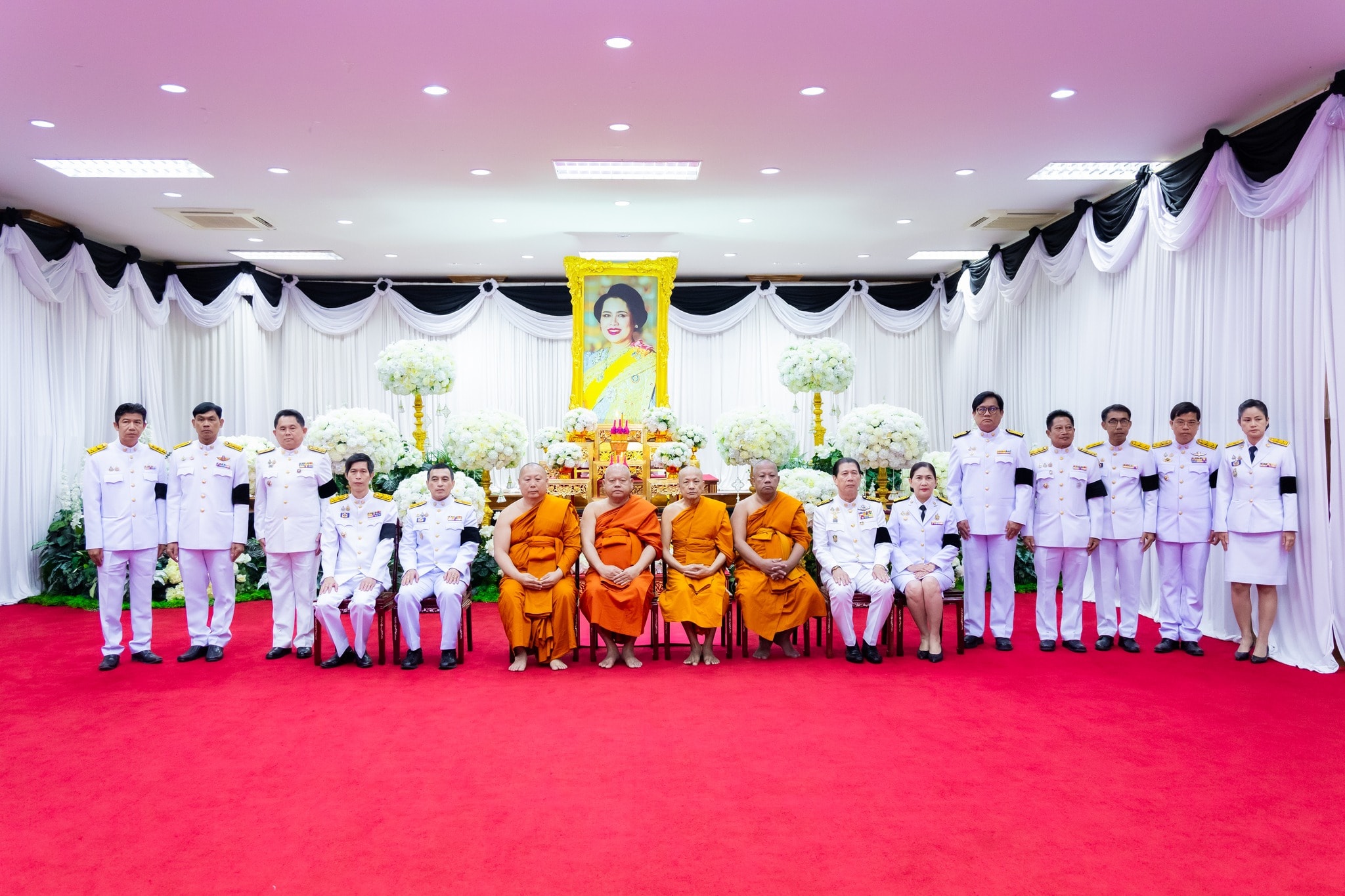 กปภ.สาขาฉะเชิงเทรา ร่วมพิธีบำเพ็ญกุศลปัณรสมวาร (15 วัน) เพื่ออุทิศถวายเป็นพระราชกุศลแด่สมเด็จพระนางเจ้าสิริกิติ์ พระบรมราชินีนาถ พระบรมราชชนนีพันปีหลวง