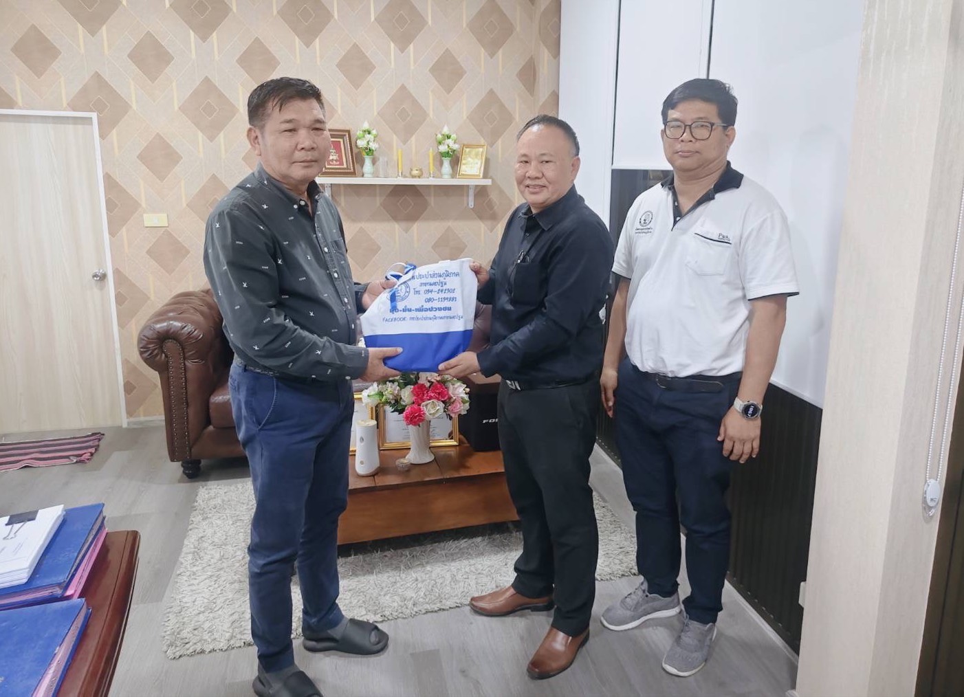 กปภ.สาขานครปฐม เข้าพบ องค์การปกครองส่วนท้องถิ่นในพื้นที่อำเภอเมืองนครปฐม เพื่อหารือการวางท่อขยายเขตจ่ายน้ำประปา