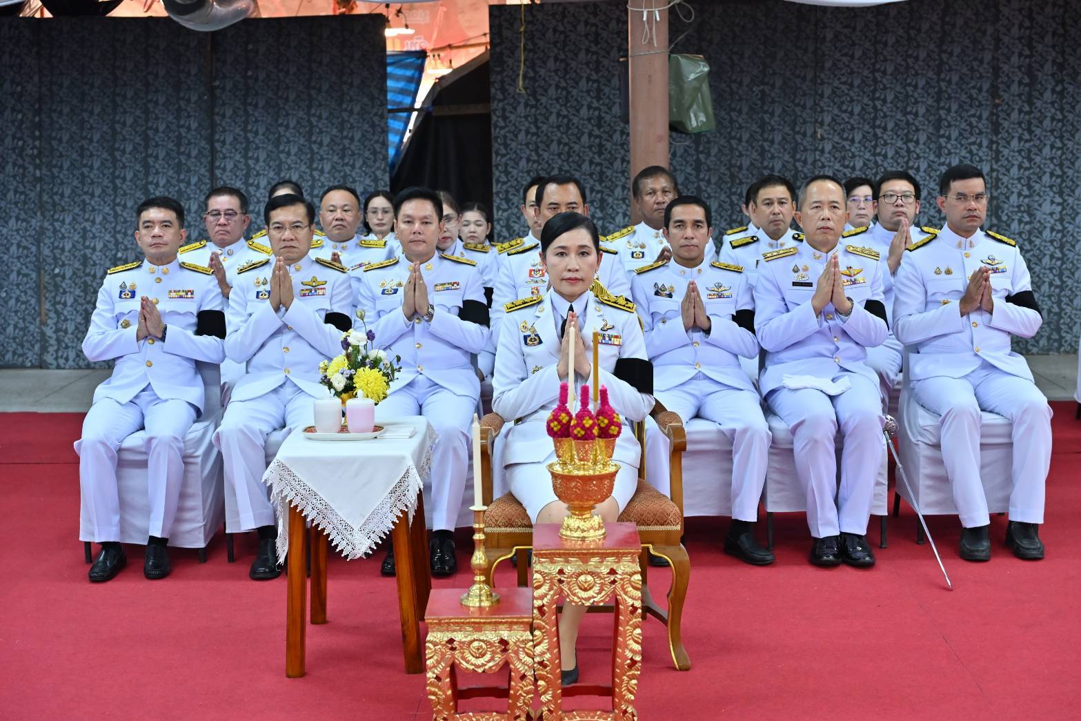 กปภ.สาขานครปฐม ร่วมพิธีบำเพ็ญกุศลปัญรสมวาร (ครบรอบ 15 วัน)  เพื่ออุทิศถวายพระราชกุศลแด่ สมเด็จพระนางเจ้าสิริกิติ์ พระบรมราชินีนาถ พระบรมราชชนนีพันปีหลวง