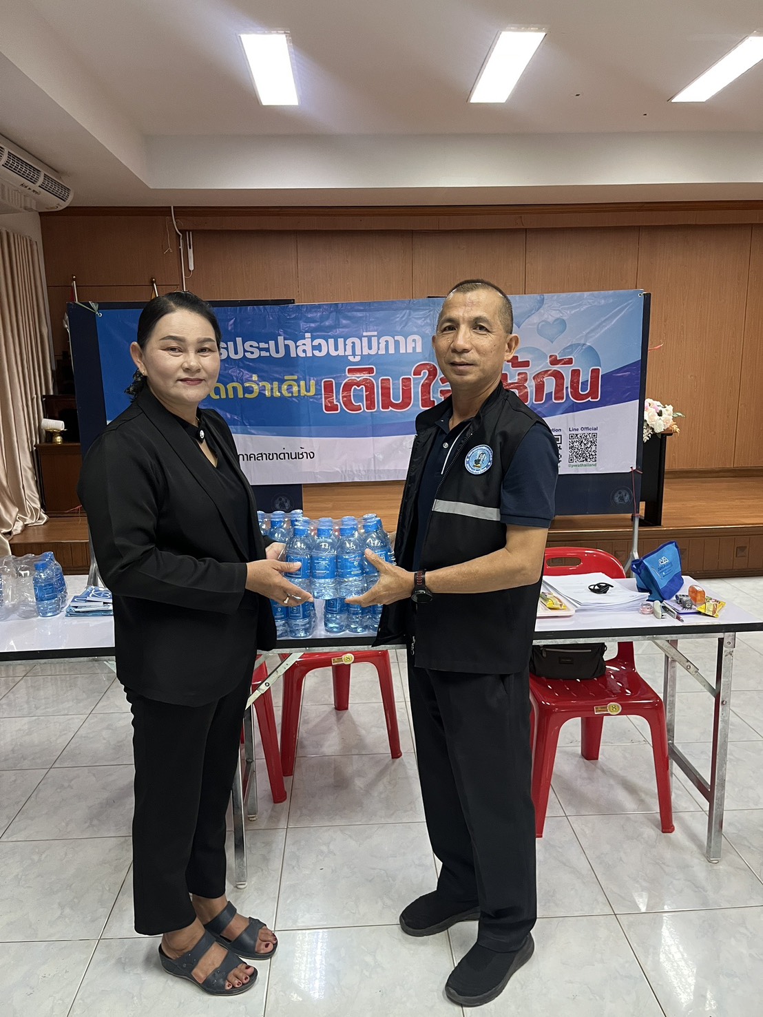 จัดกิจกรรมุ่งมั่นเพื่อปวงชน เติมใจให้กัน ครั้งที่ 1/2569