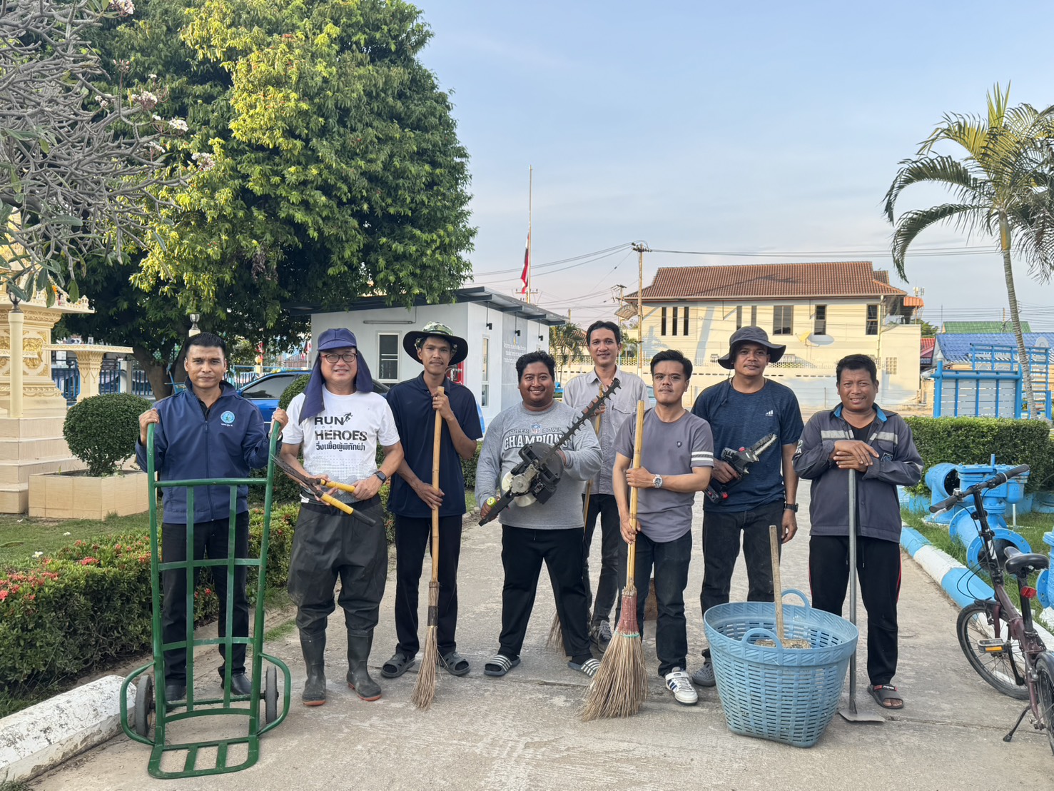 กปภ.สาขาปราณบุรี จัดกิจกรรม Big Clearning day ประจำเดือนพฤศจิกายน 2568 ณ สำนักงาน กปภ.สาขาปราณบุรี และโดยรอบบริเวณ