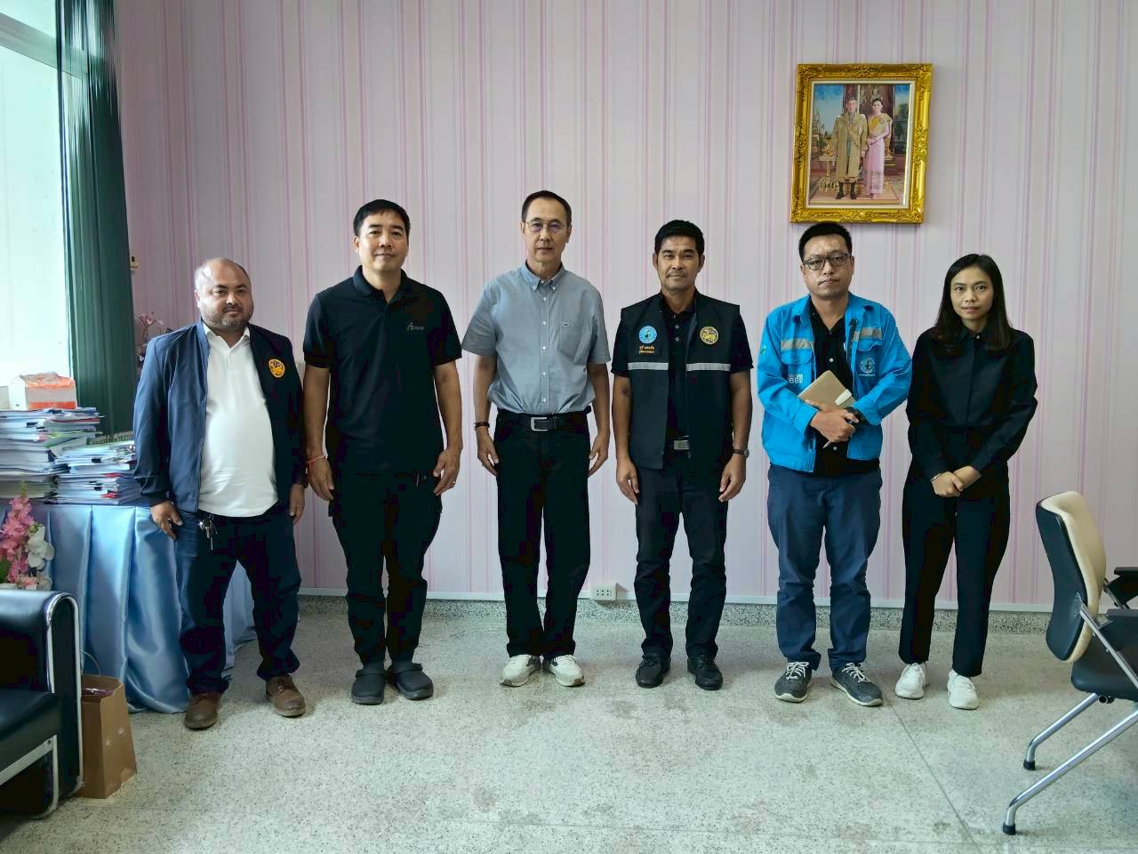 กปภ.สาขาอ้อมน้อย ลงพื้นที่เทศบาลบางกระทึก อำเภอสามพราน จังหวัดนครปฐม เพื่อเจรจาการรับโอนกิจการประปาเทศบาลบางกระทึก