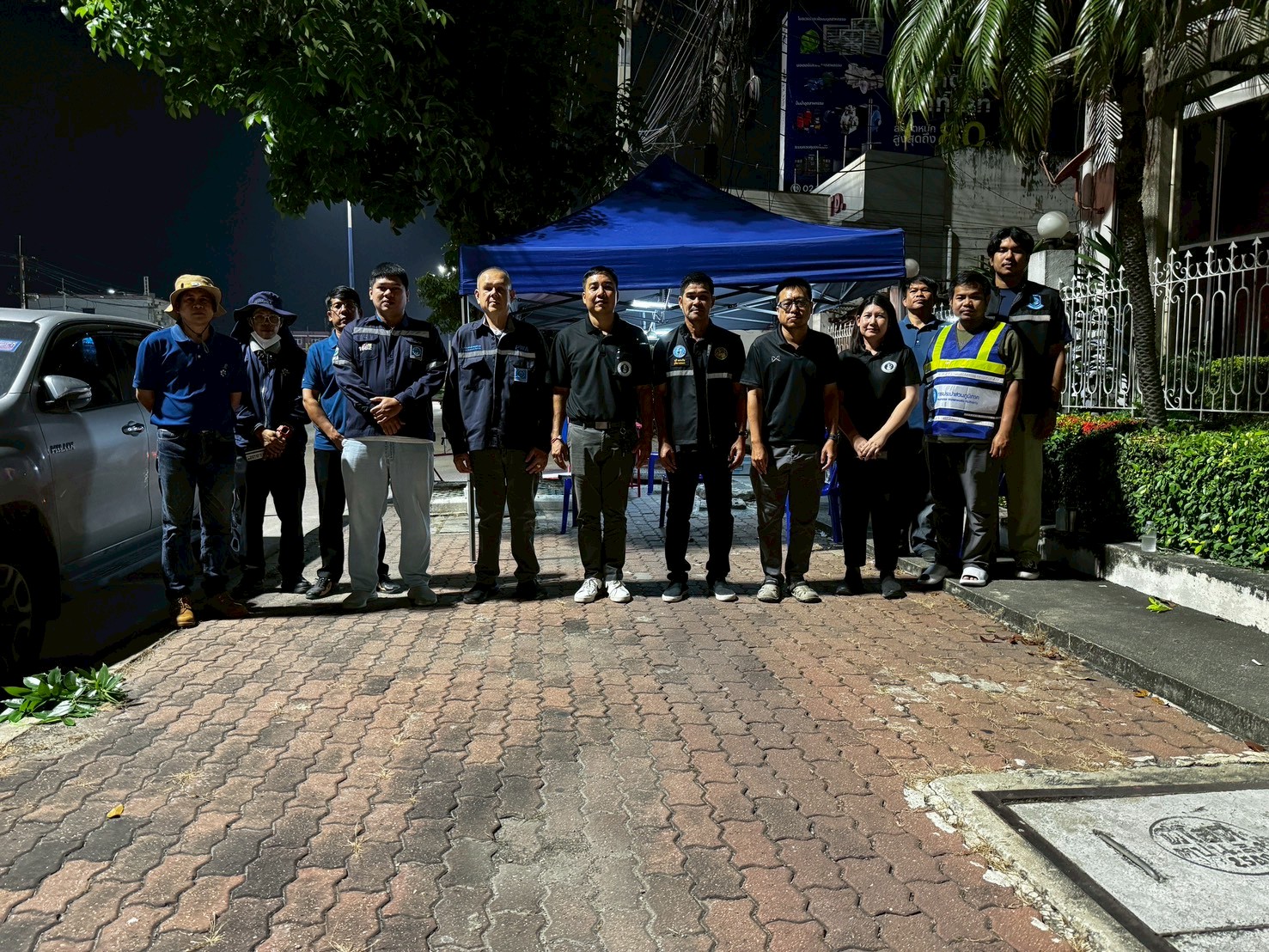 กปภ.สาขาอ้อมน้อย ร่วมกับบริษัท ทีทีดับบลิวฯ ร่วมทดสอบการรั่วไหลของระบบจ่ายน้ำประปาให้แก่ผู้บริโภค (LDN) ครั้งที่ 2/2568