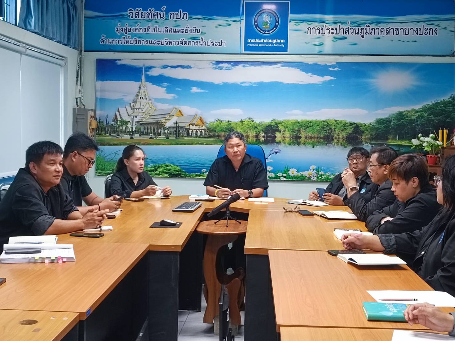 กปภ.สาขาบางปะกง จัดประชุม Morning Talk ครั้งที่ 2/2569