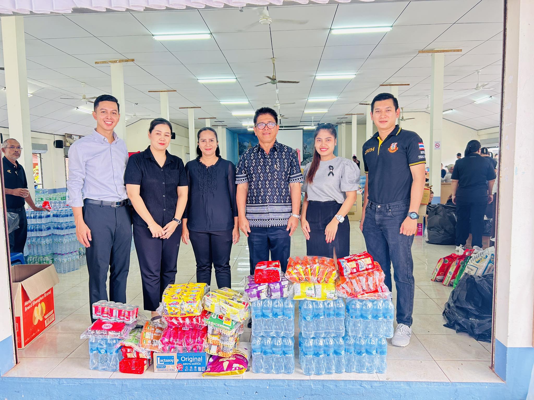 การประปาส่วนภูมิภาคสาขาตะกั่วป่า ร่วมช่วยเหลือผู้ประสบภัยพิบัติจากเหตุการณ์น้ำท่วมที่เกิดขึ้นในพื้นที่ภาคใต้